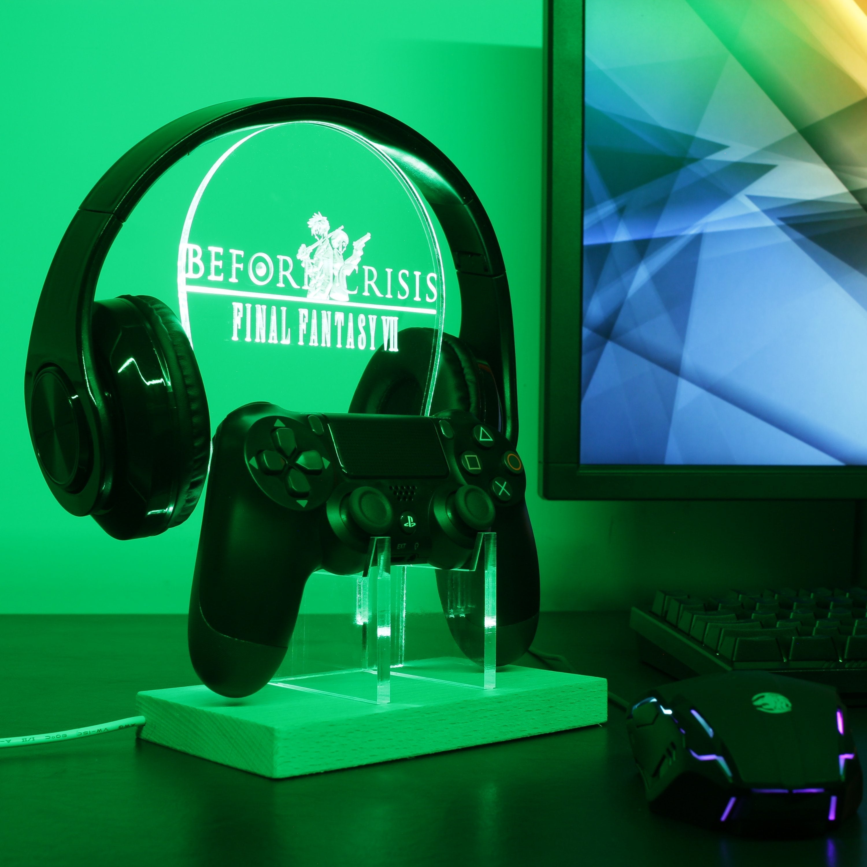 Final Fantasy 7 LED Gaming Headset Controller Stand