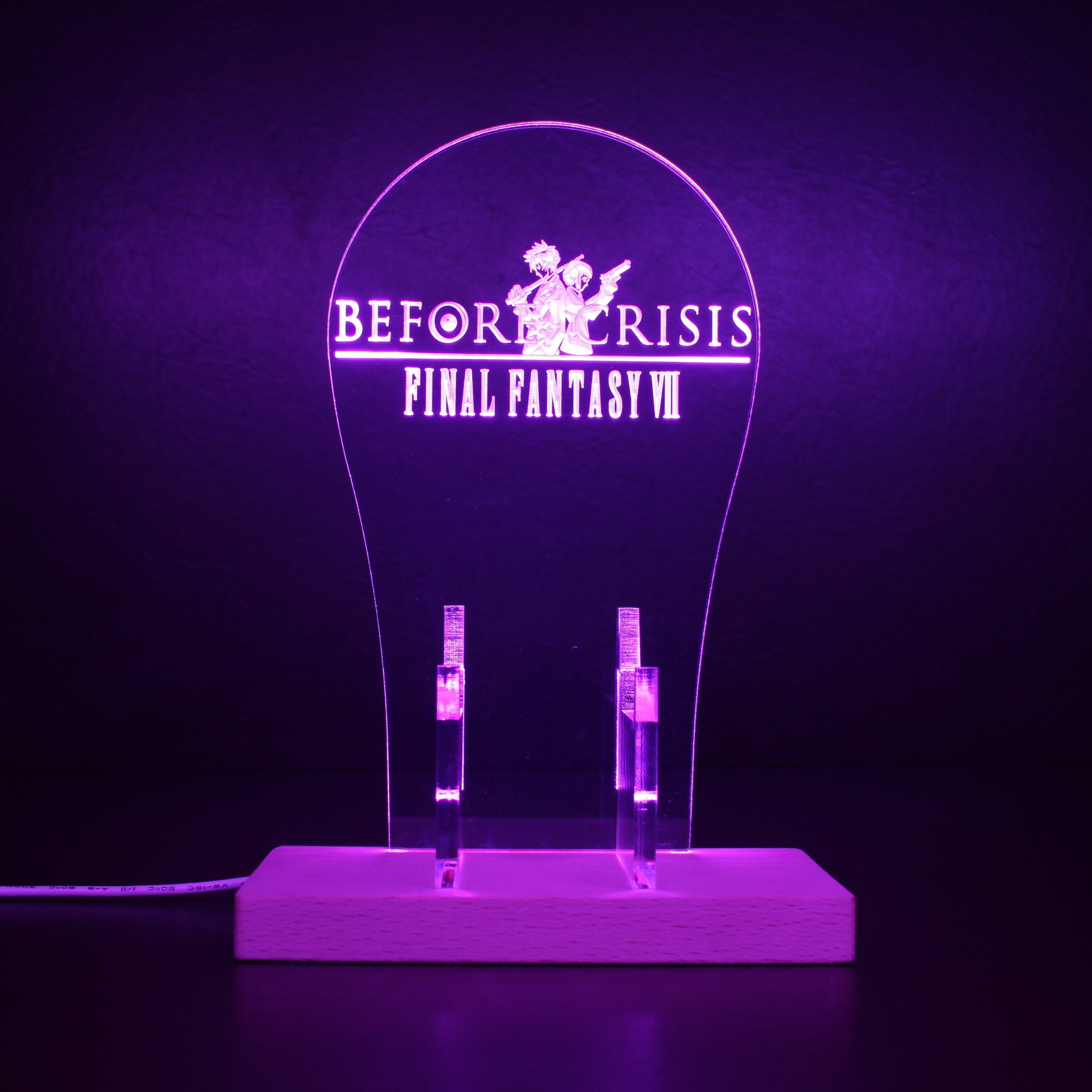 Final Fantasy 7 LED Gaming Headset Controller Stand