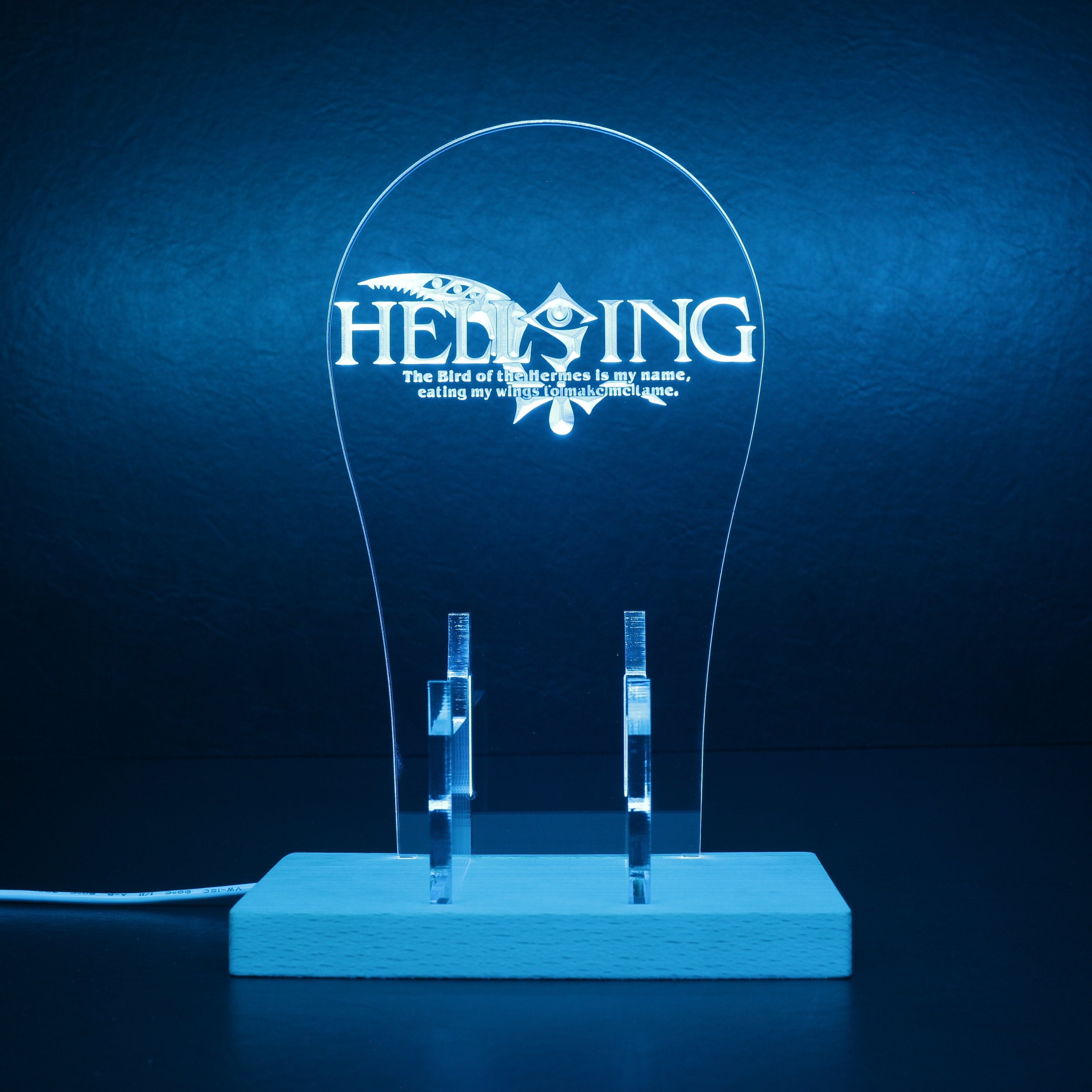 Hellsing LED Gaming Headset Controller Stand