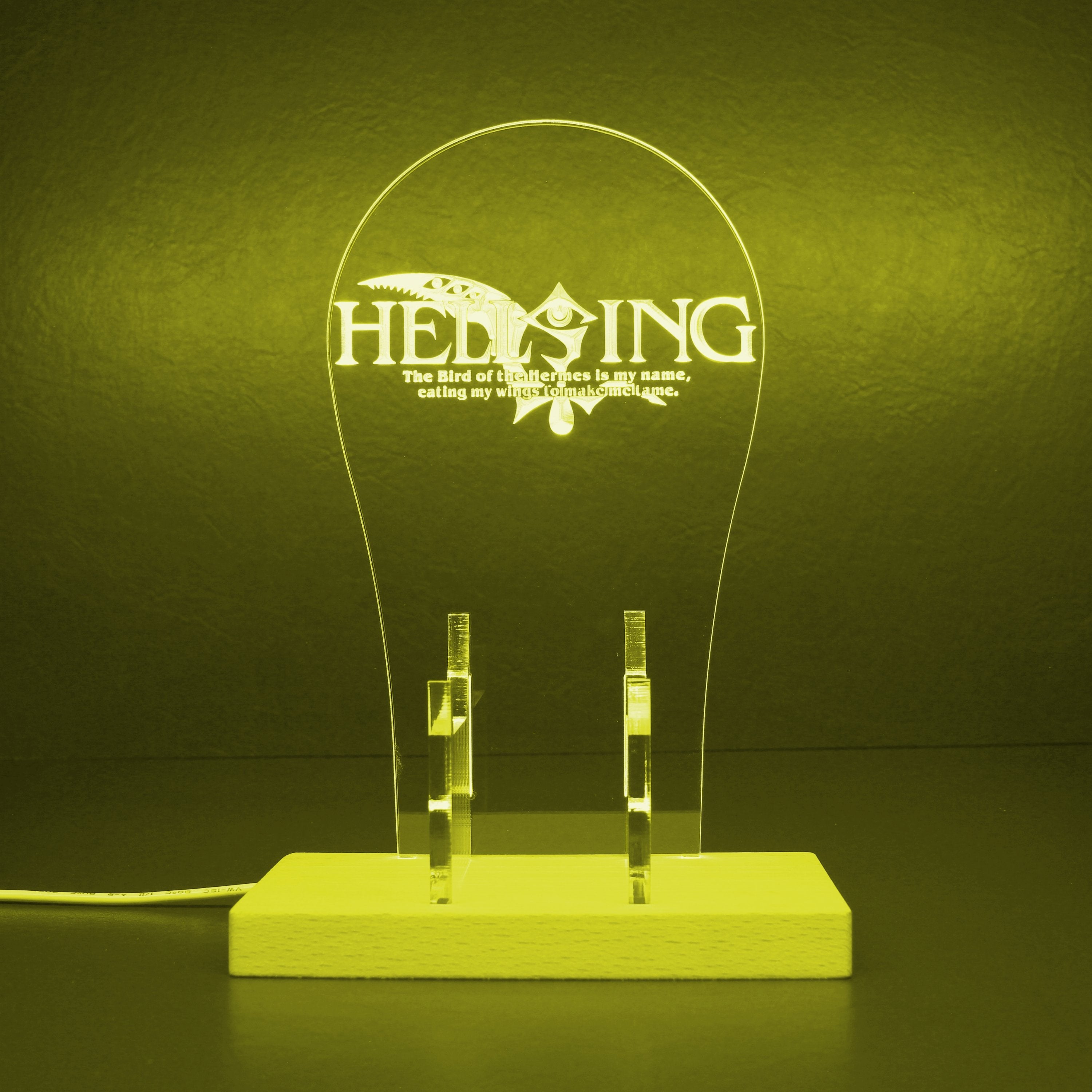 Hellsing LED Gaming Headset Controller Stand