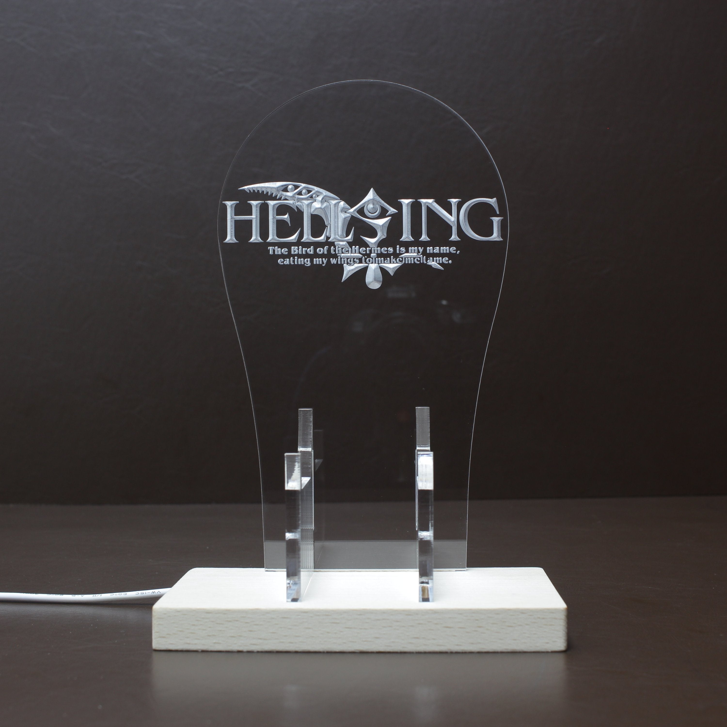 Hellsing LED Gaming Headset Controller Stand