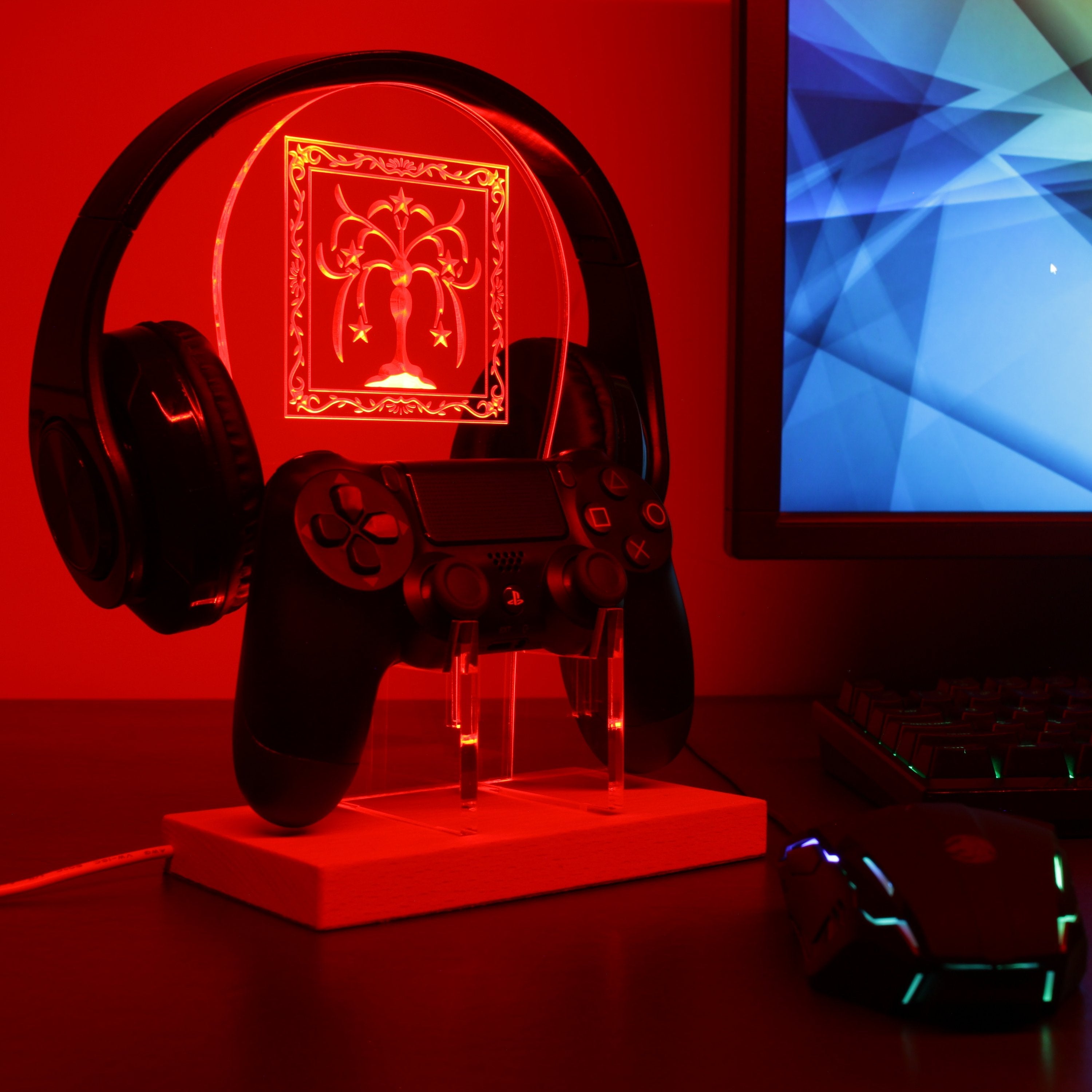 Final Fantasy XI - Windurst LED Gaming Headset Controller Stand