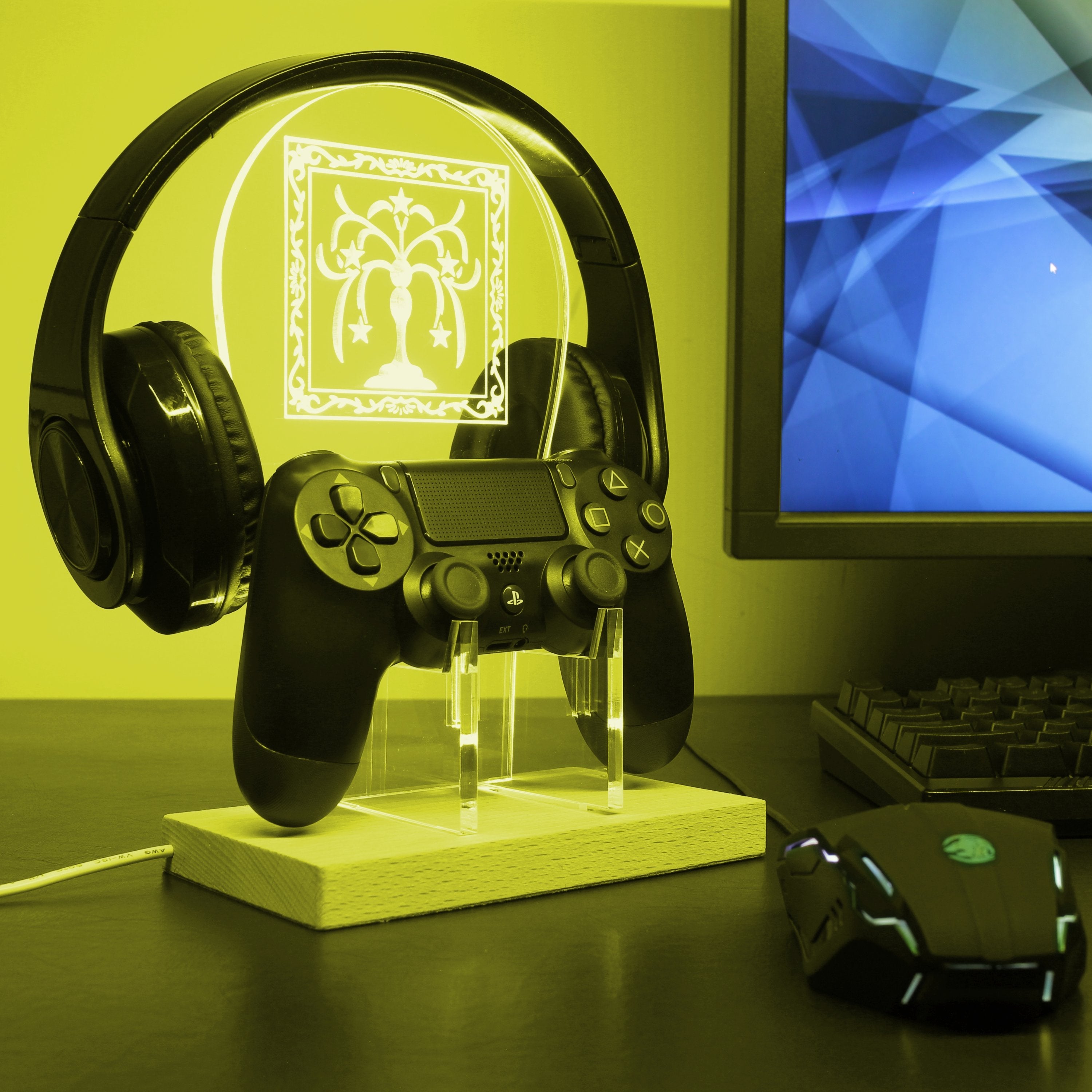Final Fantasy XI - Windurst LED Gaming Headset Controller Stand