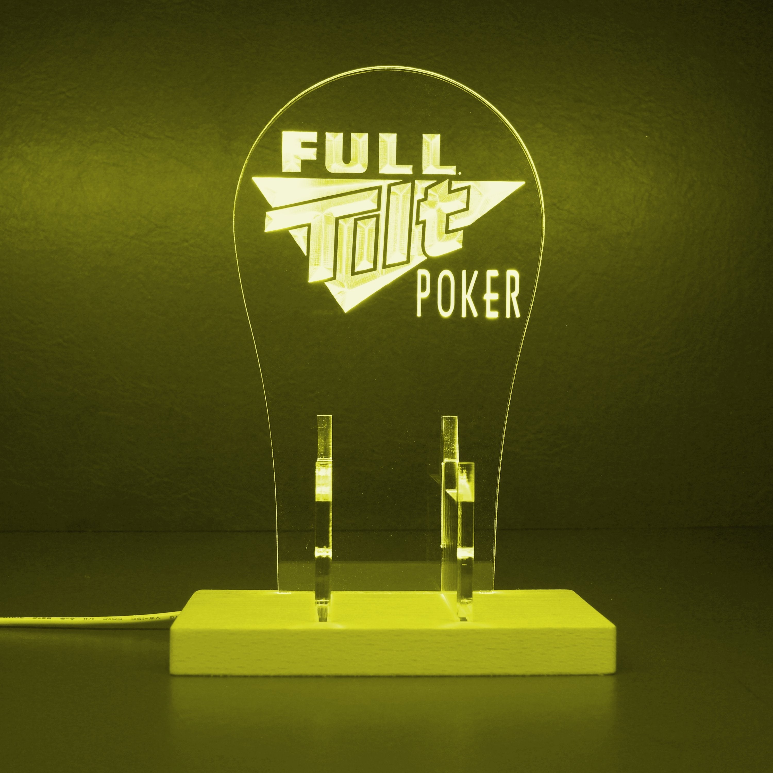 Full Tilt Poker LED Gaming Headset Controller Stand