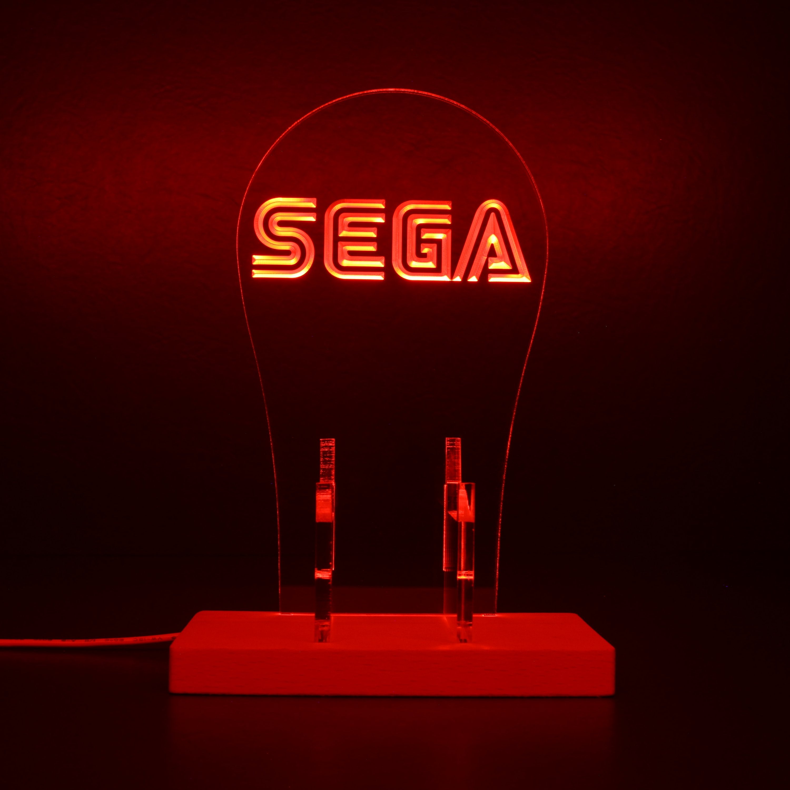 Sega Memorabilia LED Gaming Headset Controller Stand