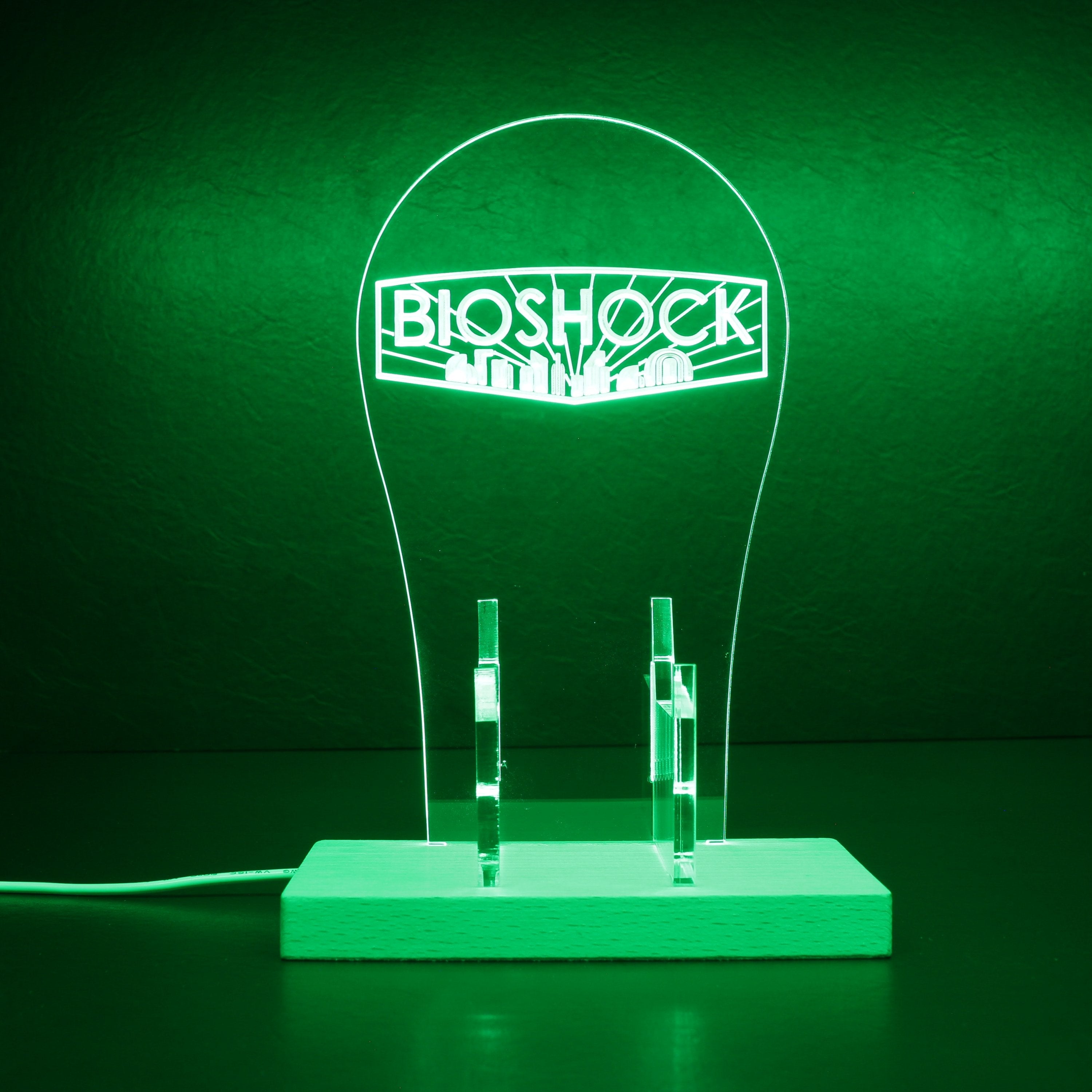 BioShock LED Gaming Headset Controller Stand