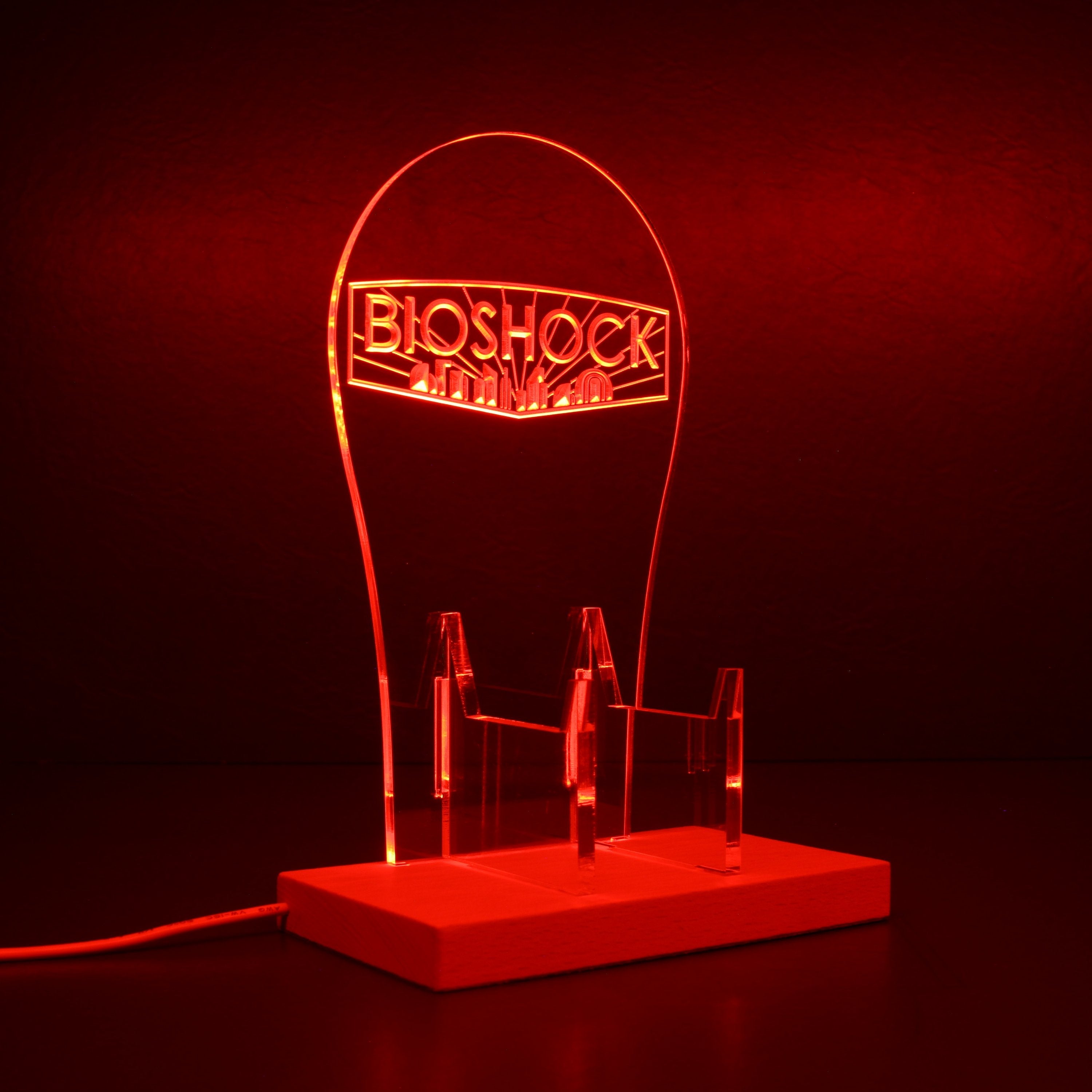 BioShock LED Gaming Headset Controller Stand