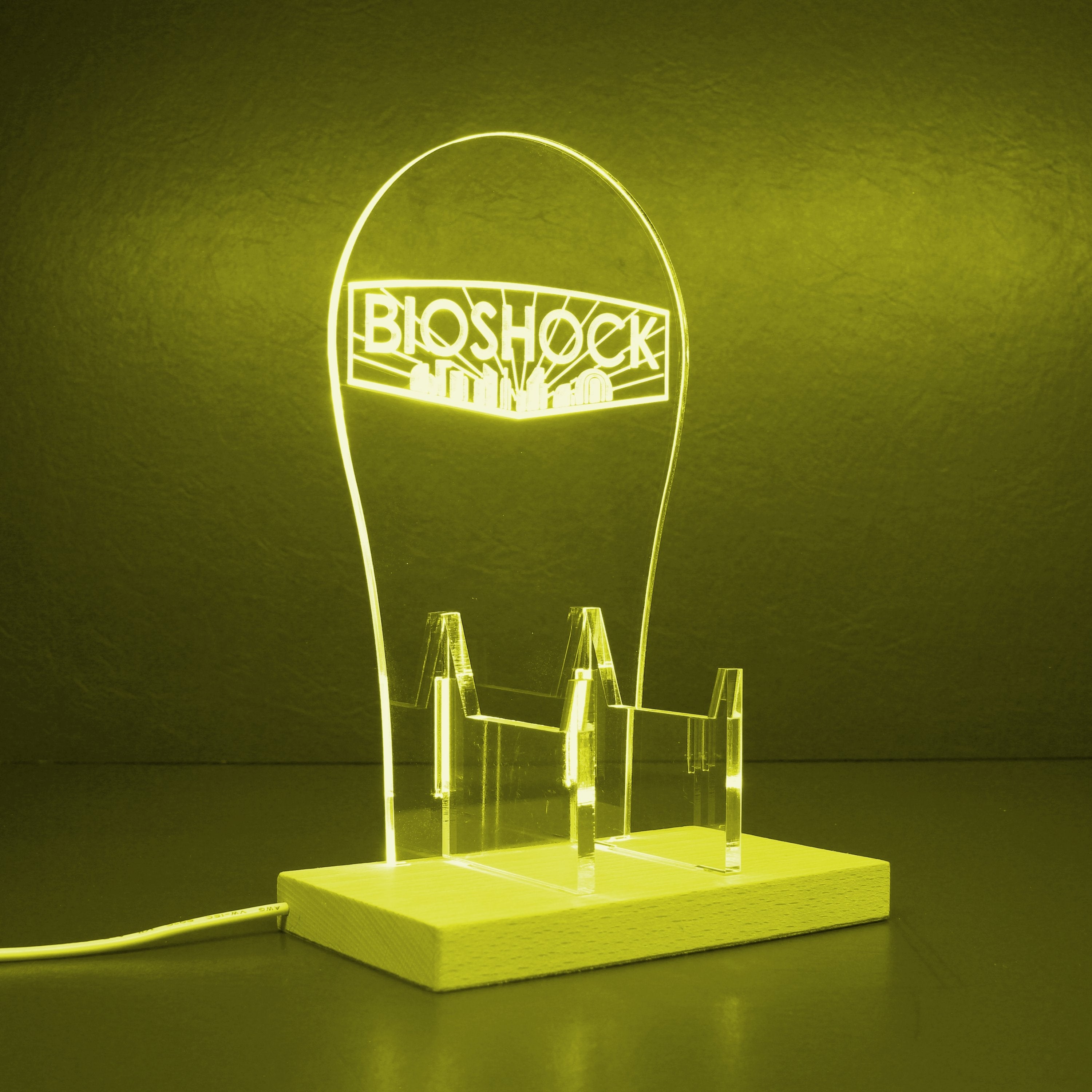 BioShock LED Gaming Headset Controller Stand