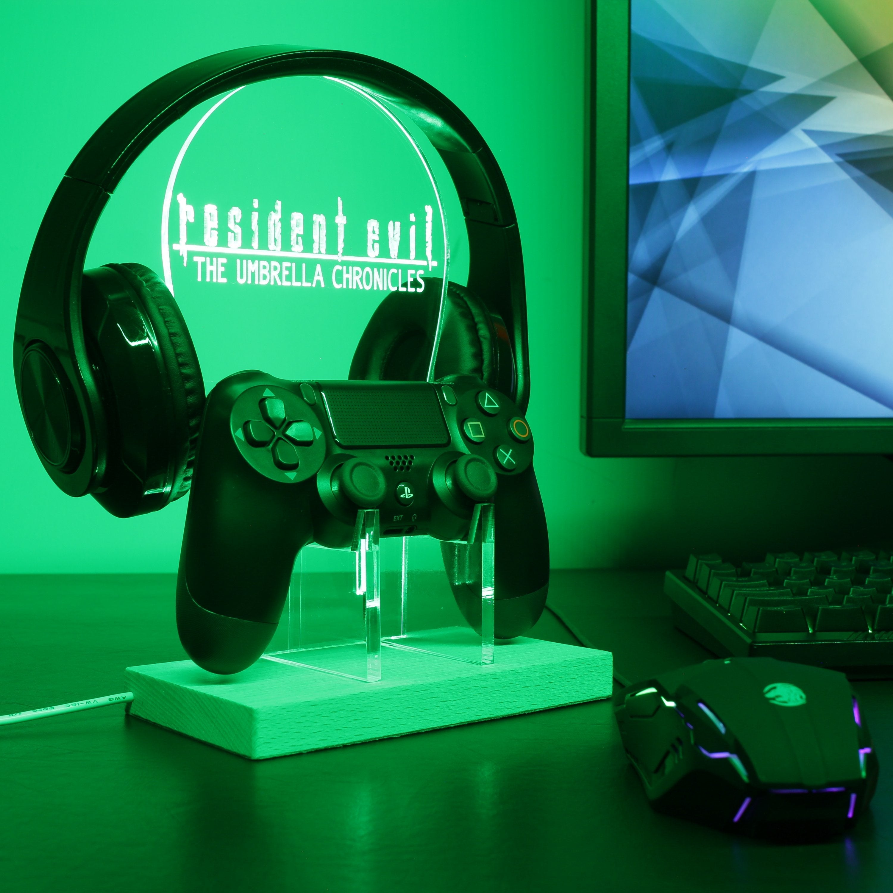 Resident Evil LED Gaming Headset Controller Stand