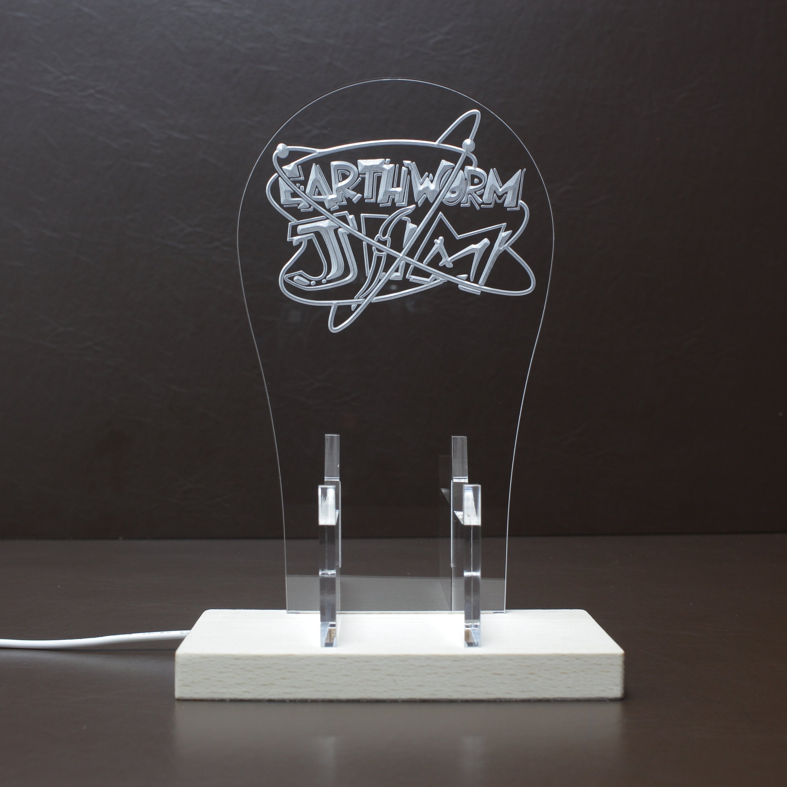 Earthworm Jim LED Gaming Headset Controller Stand