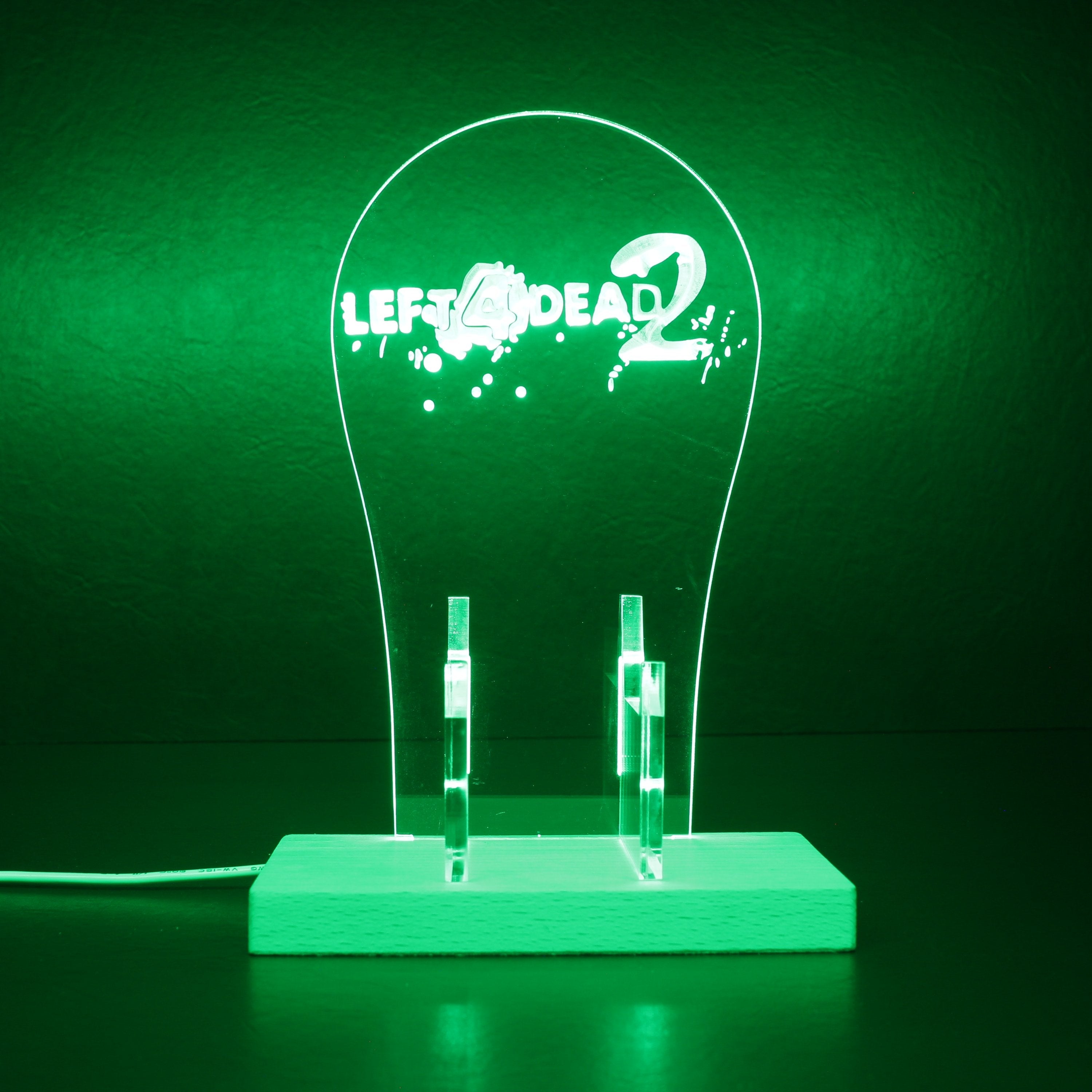 Left 4 Dead 2 LED Gaming Headset Controller Stand