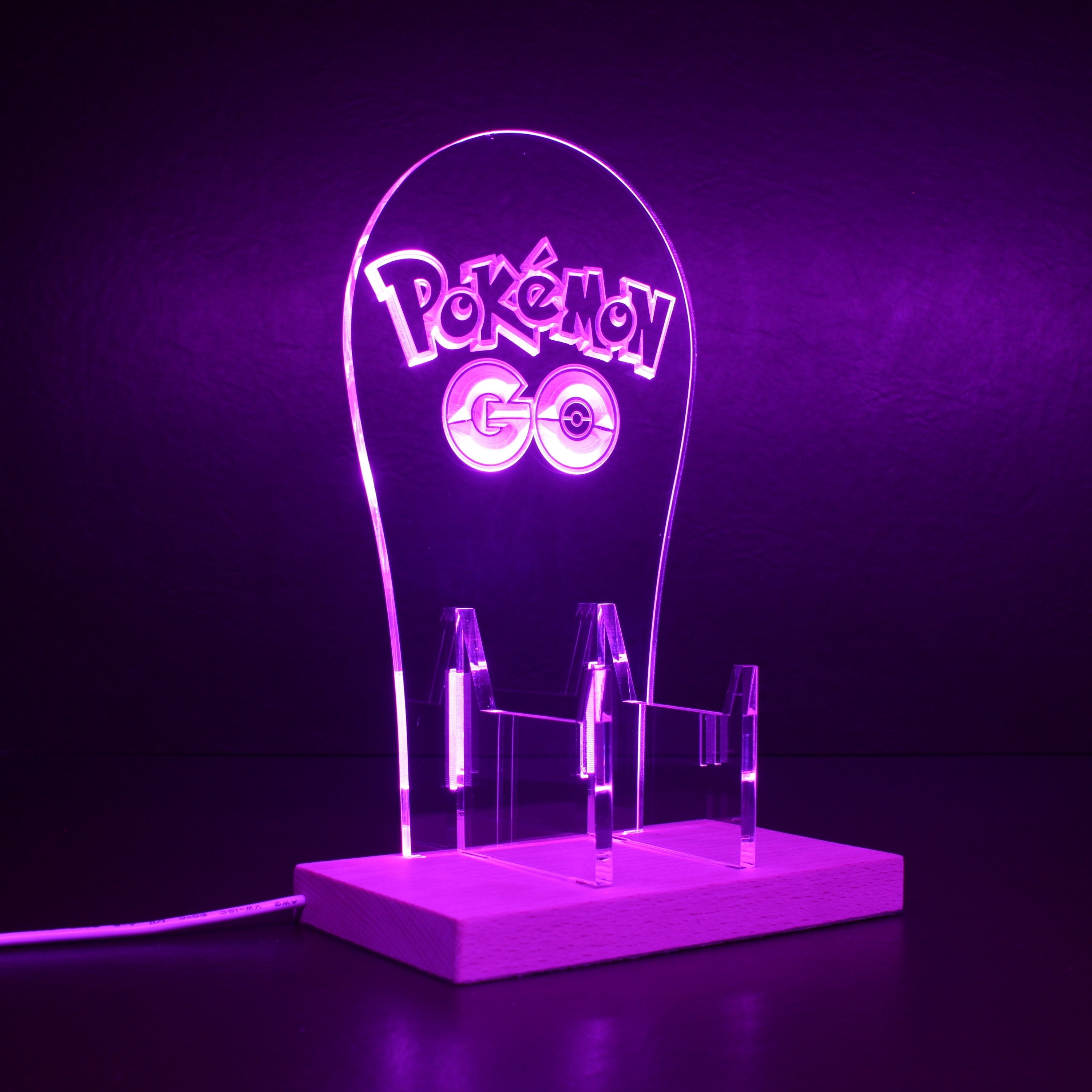 Pokeman Go LED Gaming Headset Controller Stand