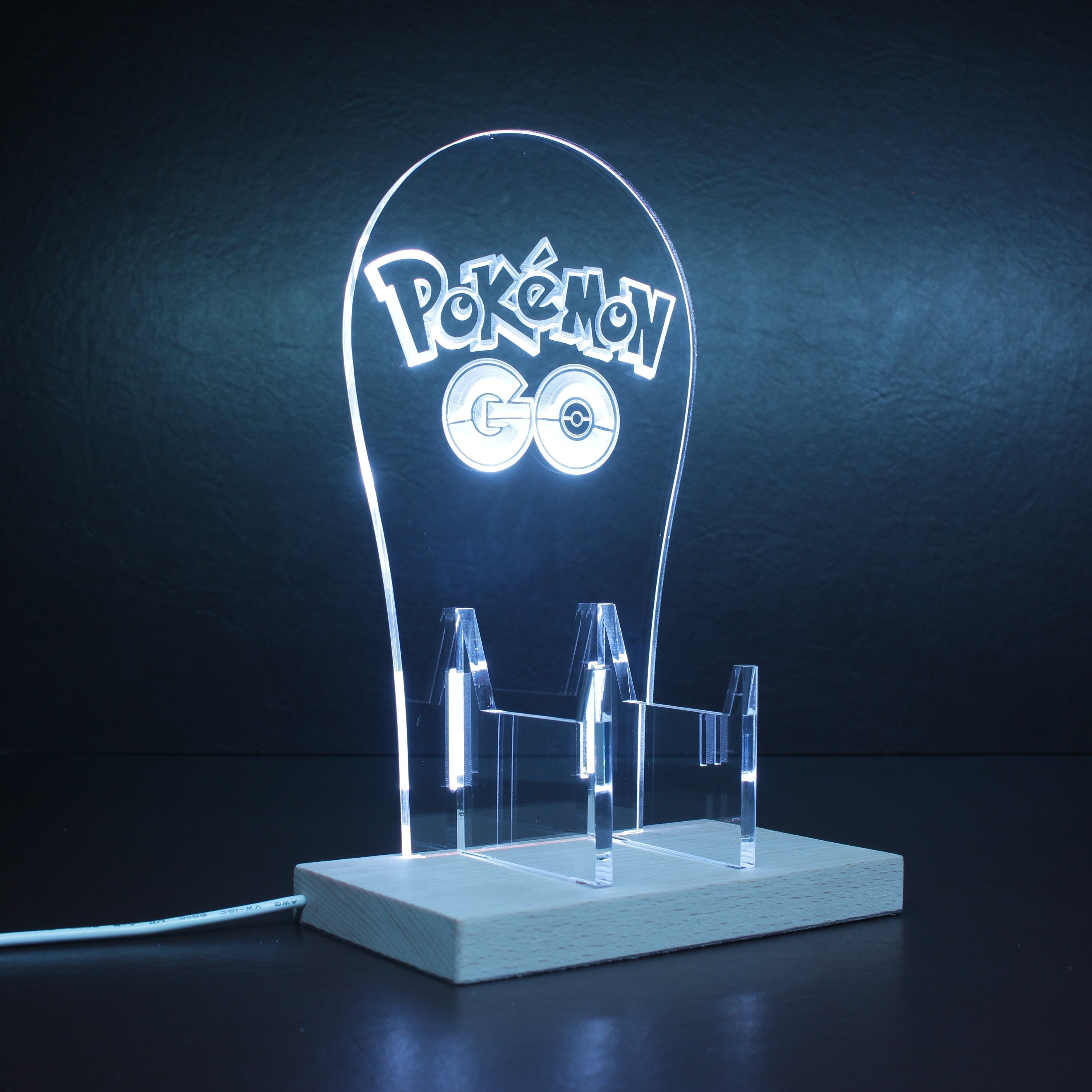 Pokeman Go LED Gaming Headset Controller Stand