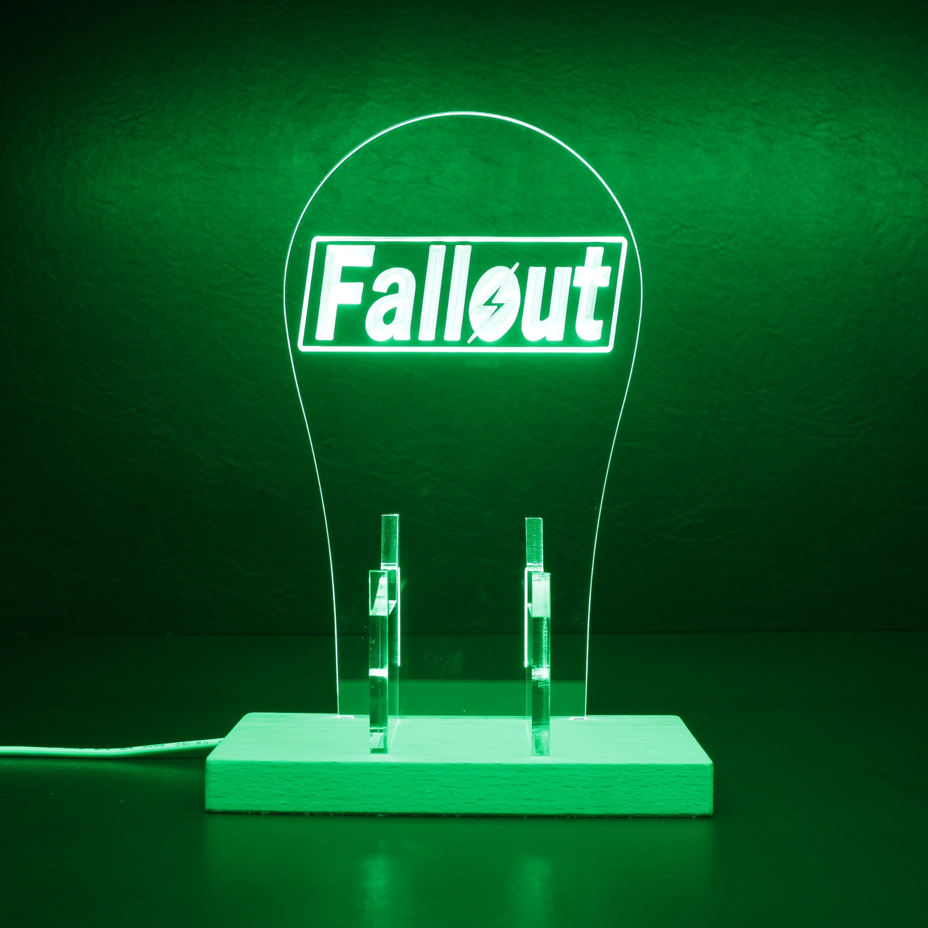 Fallout LED Gaming Headset Controller Stand