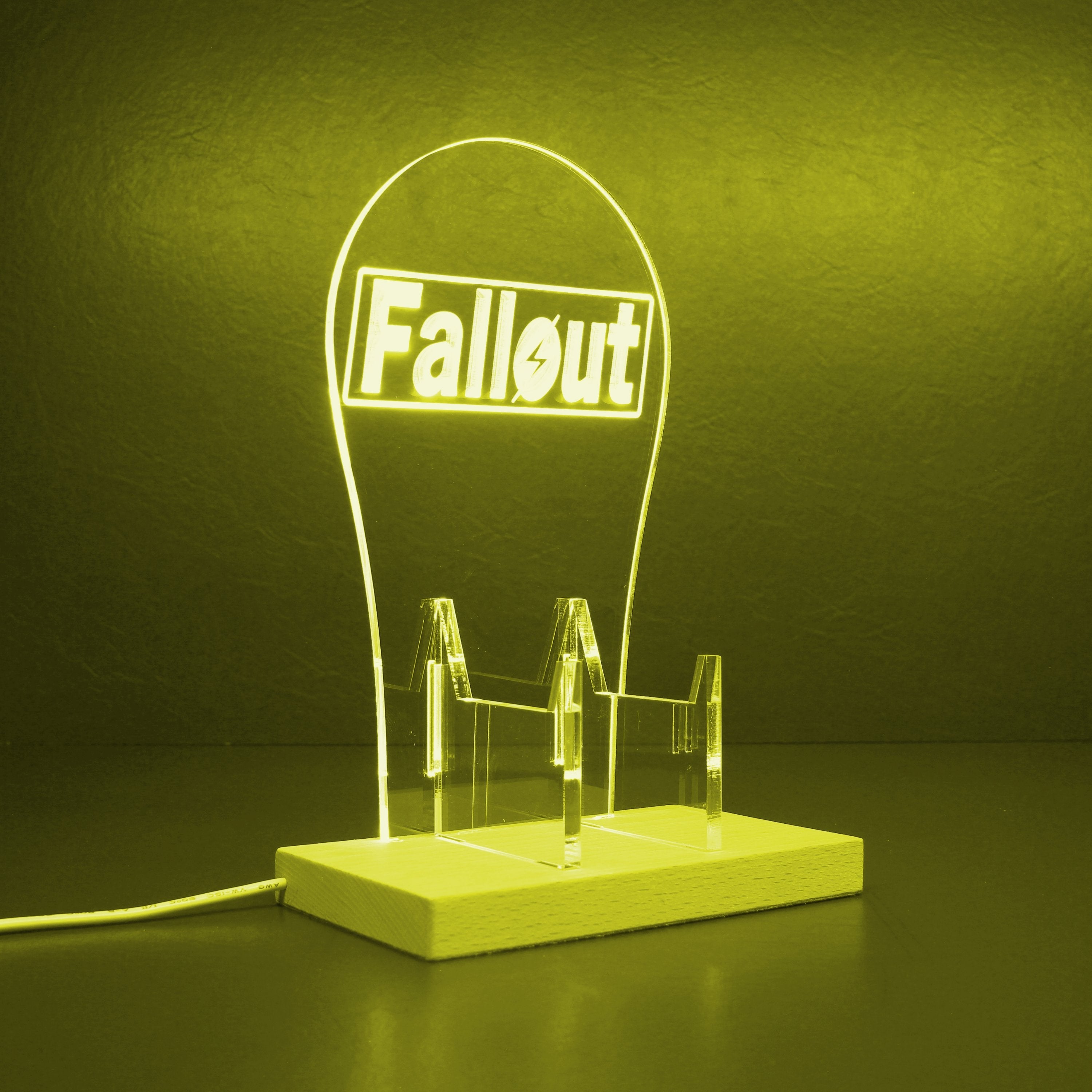 Fallout LED Gaming Headset Controller Stand