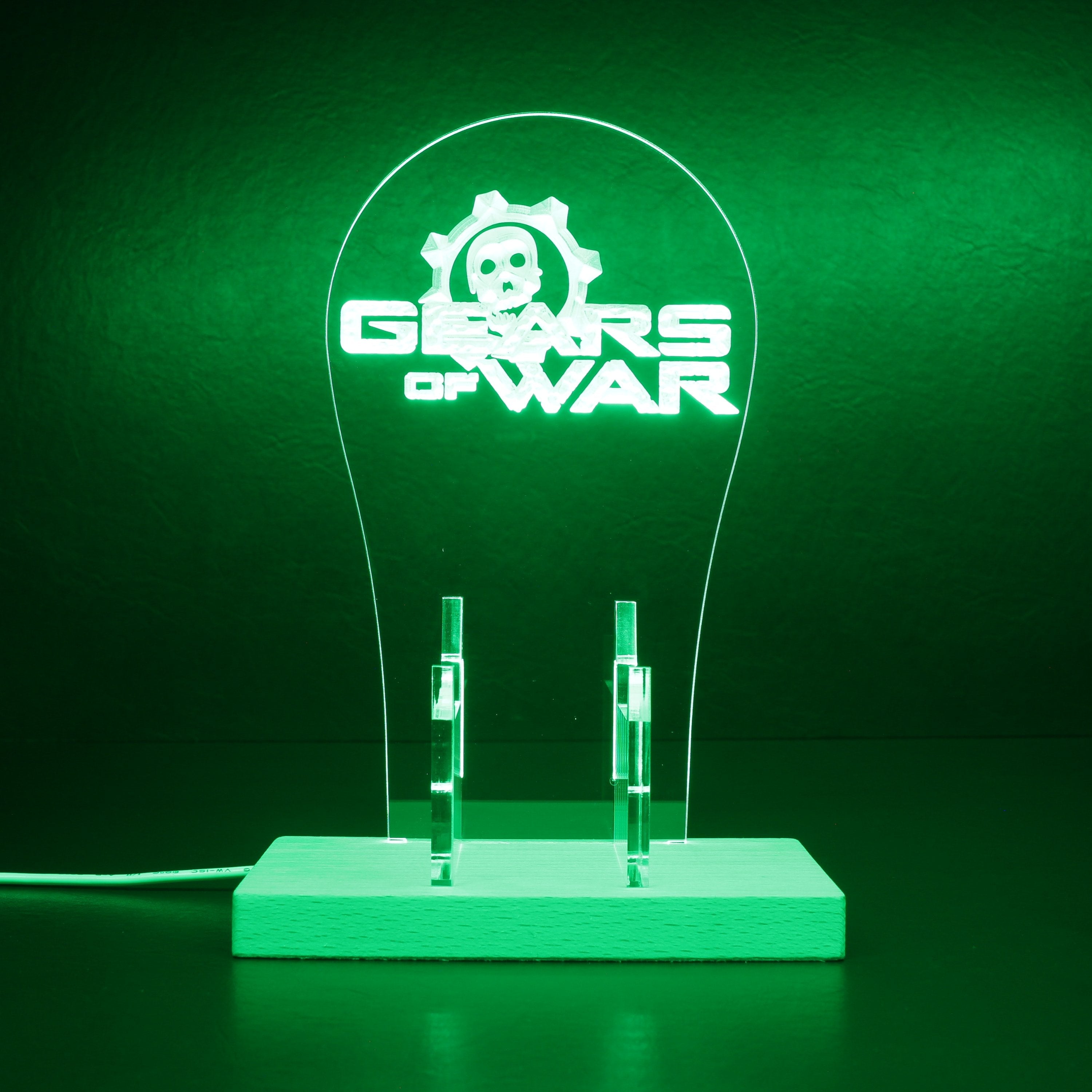 Gear of War 3 LED Gaming Headset Controller Stand