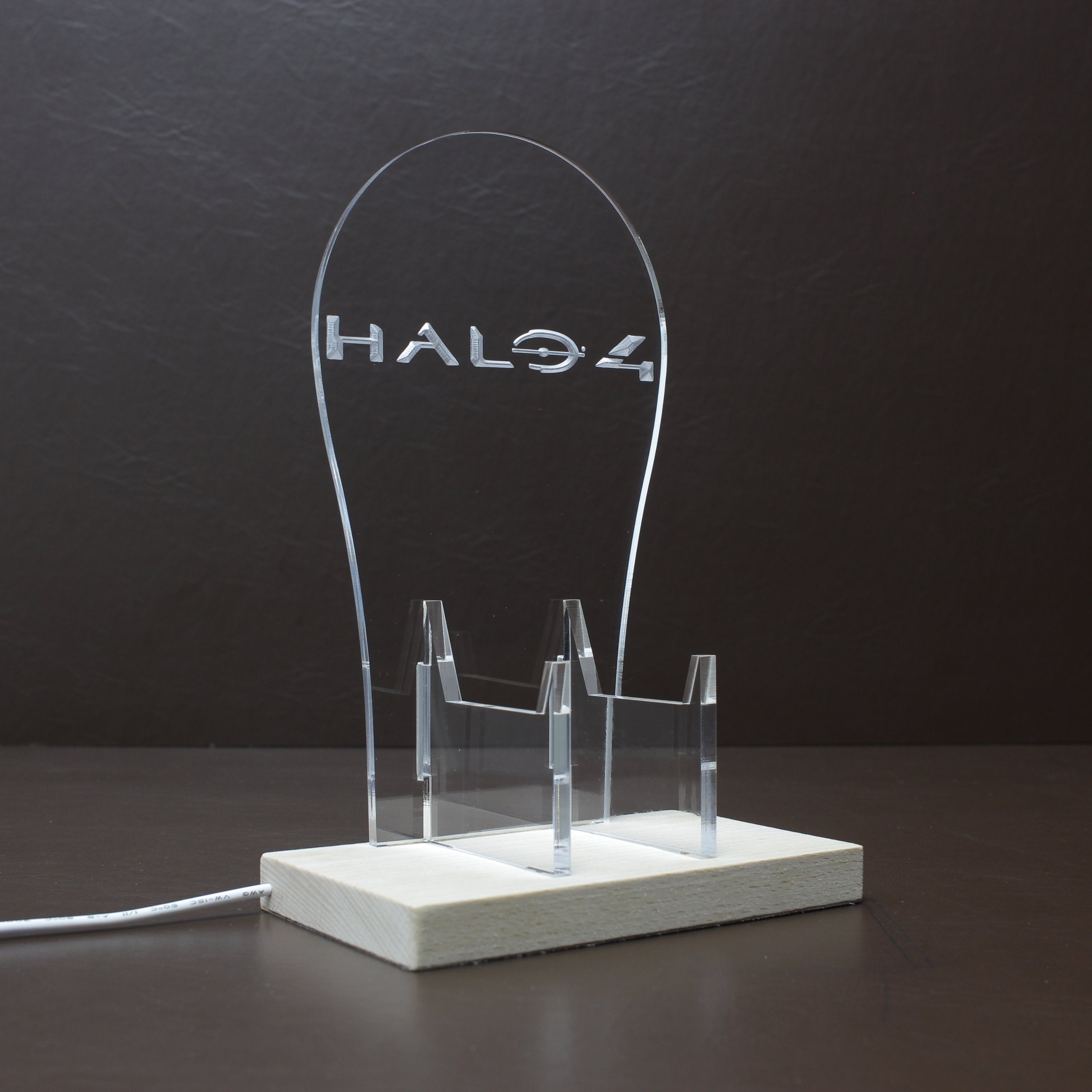 Halo 4 LED Gaming Headset Controller Stand