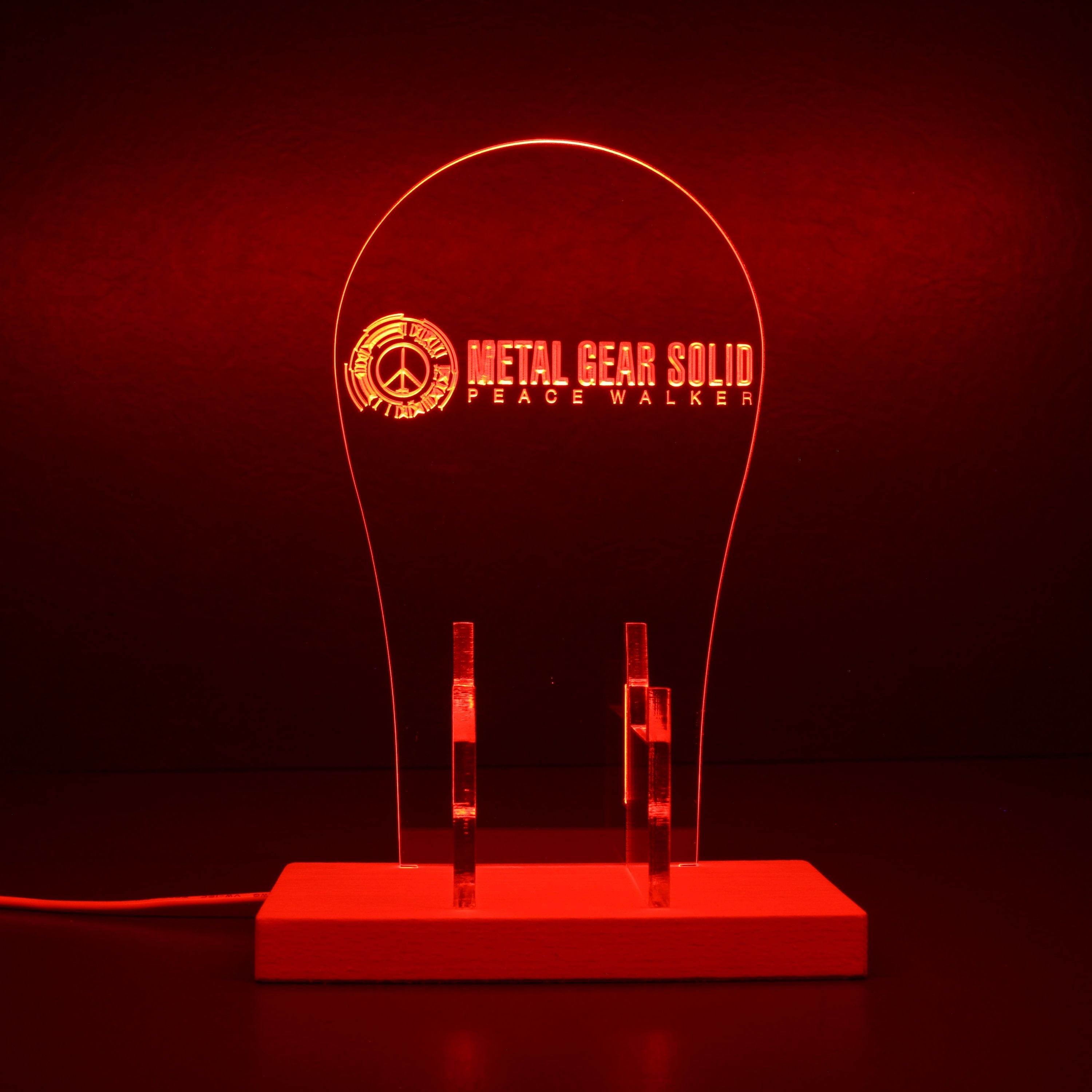 Metal Gear Solid LED Gaming Headset Controller Stand