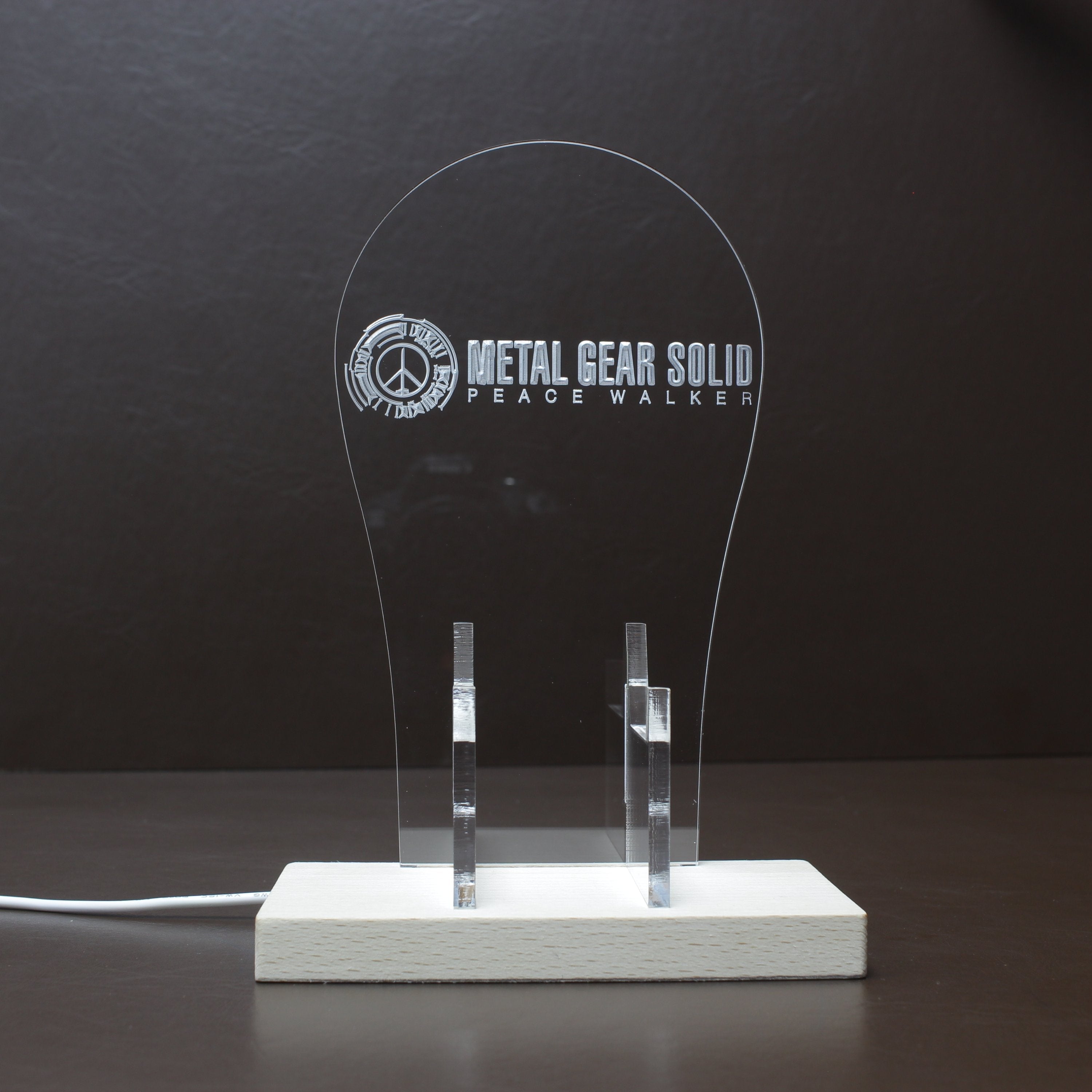 Metal Gear Solid LED Gaming Headset Controller Stand