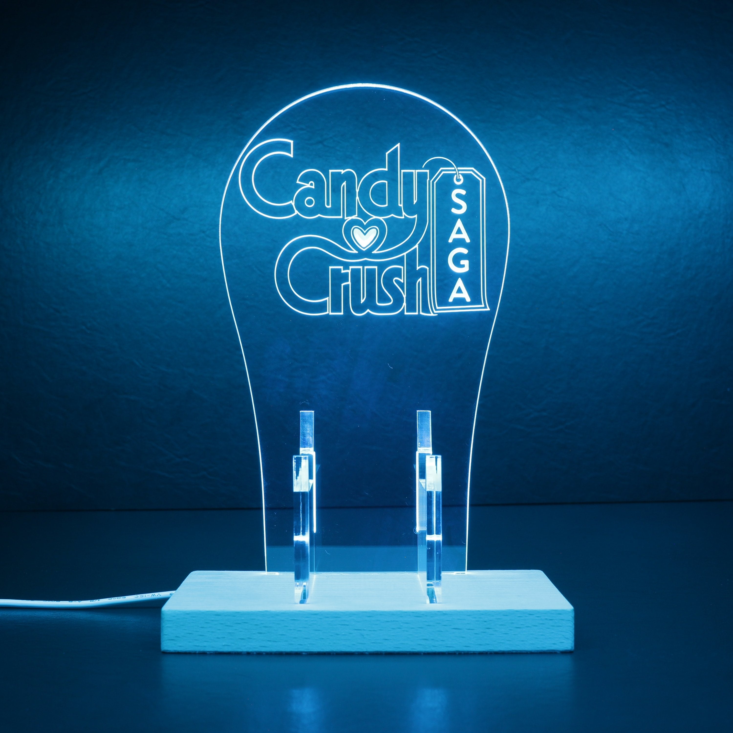 Candy Of Crush LED Gaming Headset Controller Stand