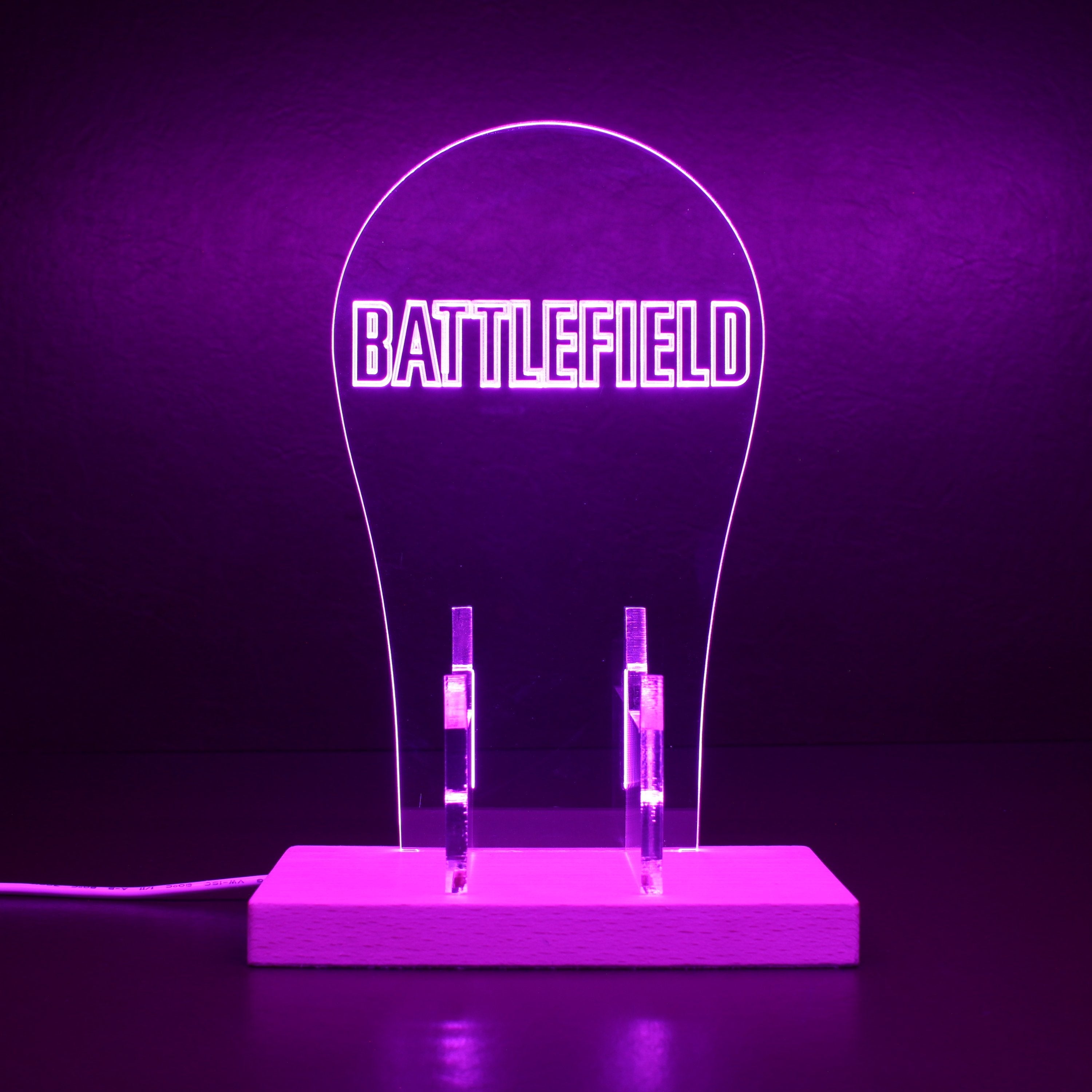 BattleField LED Gaming Headset Controller Stand