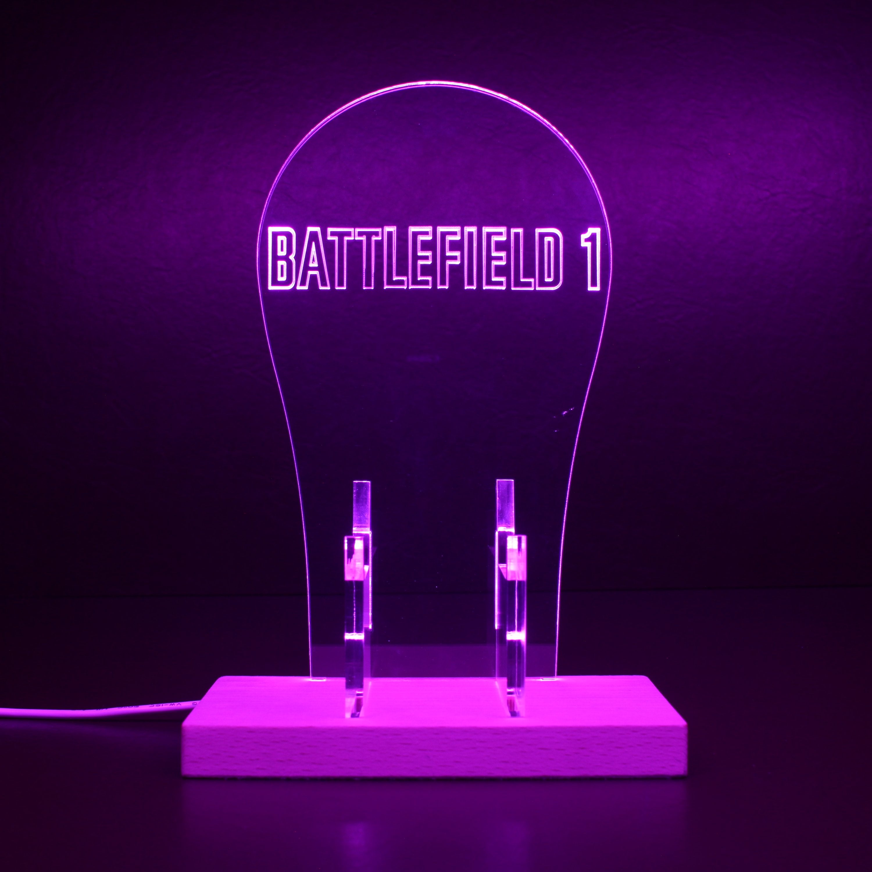 Battlefield LED Gaming Headset Controller Stand