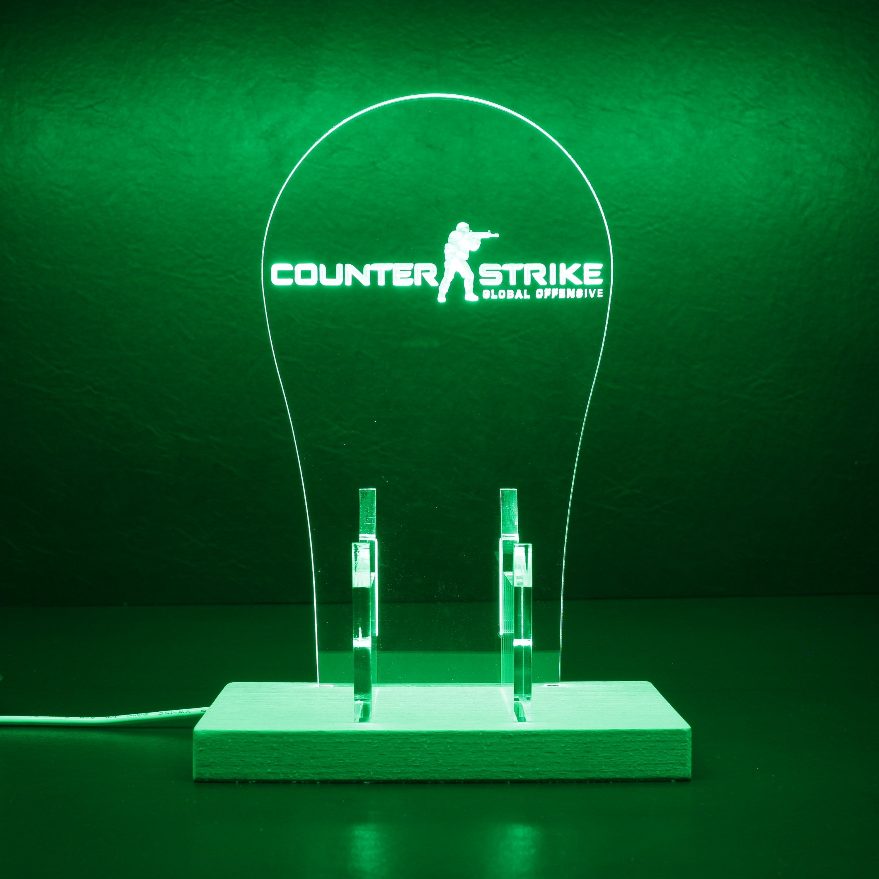 CSGO LED Gaming Headset Controller Stand