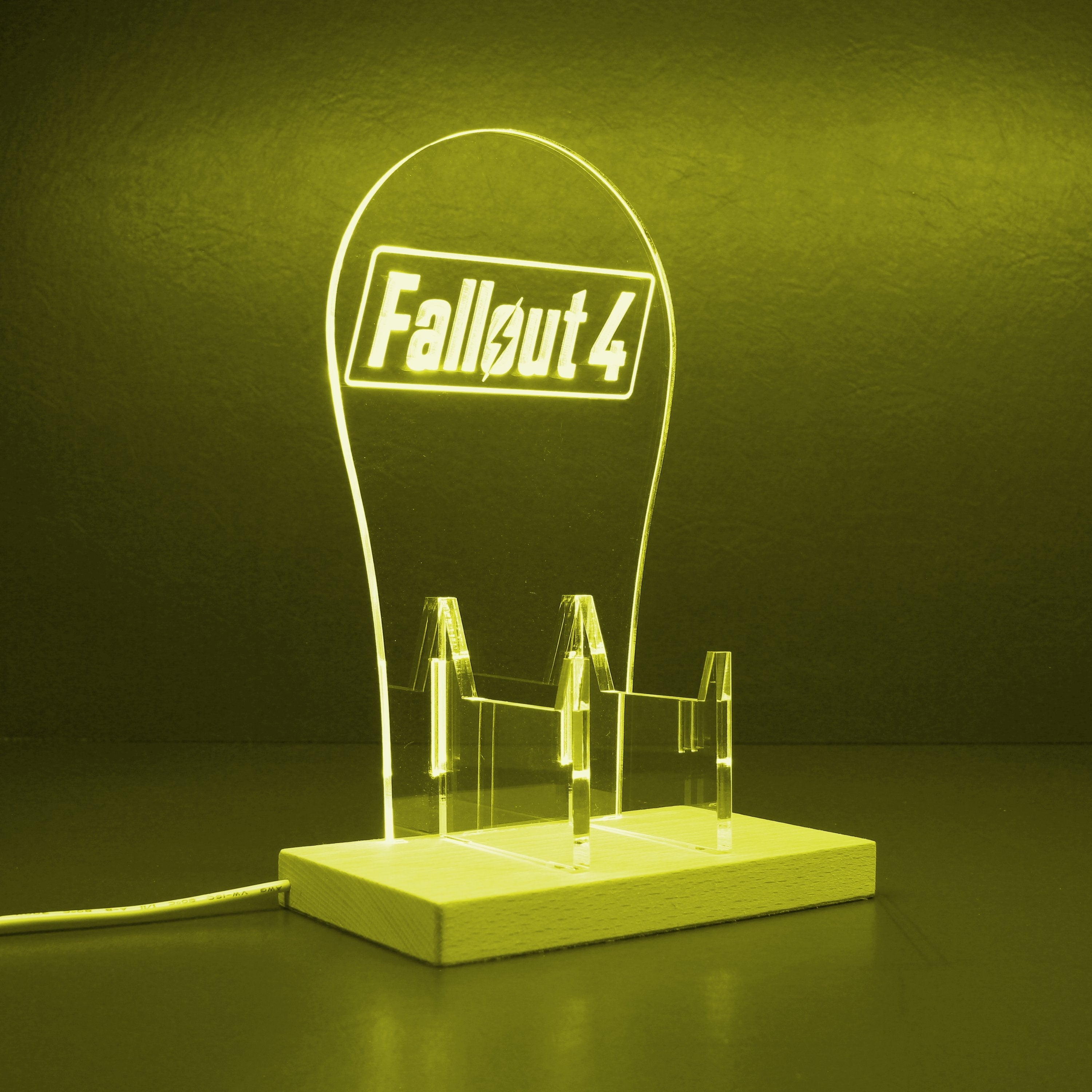Fallout 4 LED Gaming Headset Controller Stand
