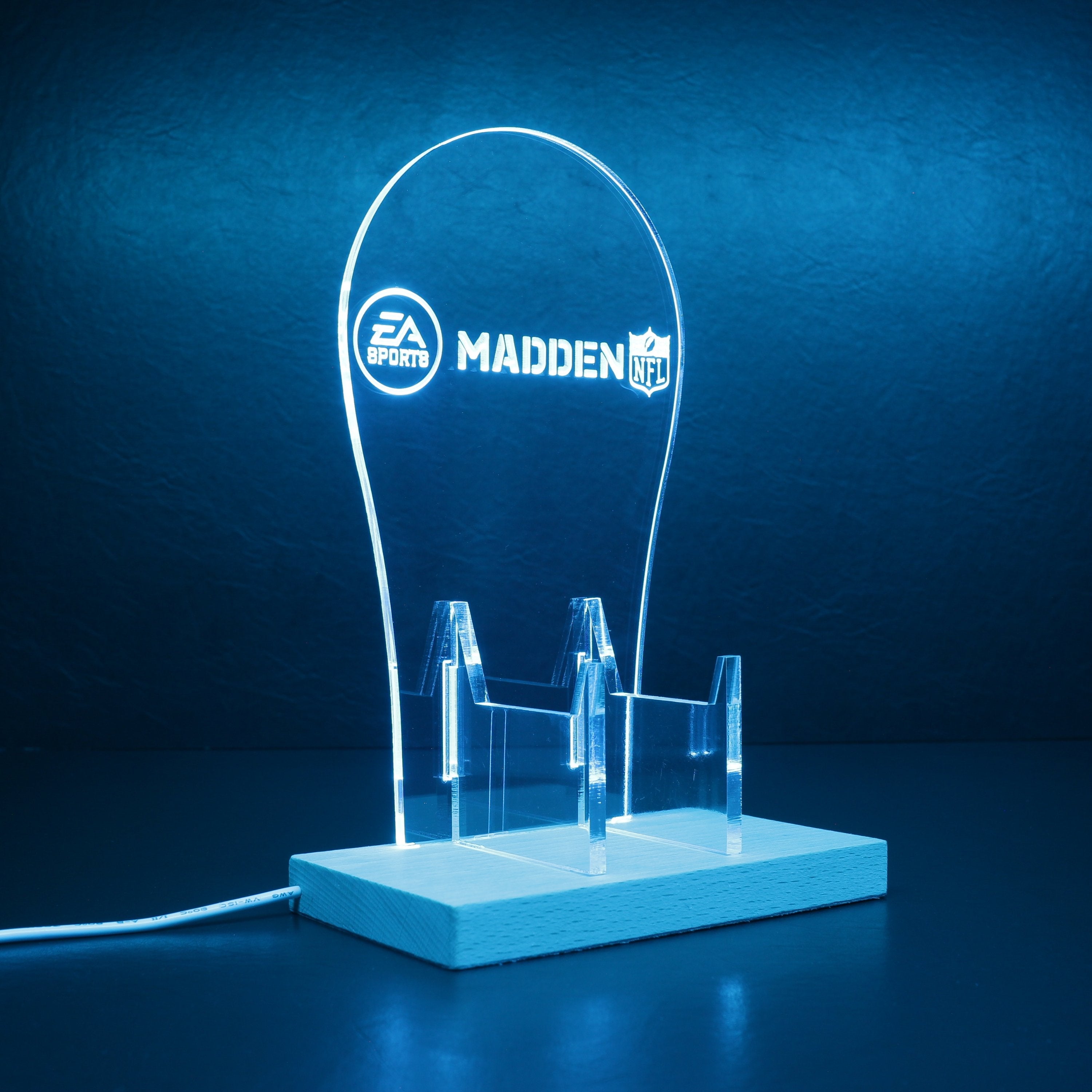 Madden NFL LED Gaming Headset Controller Stand