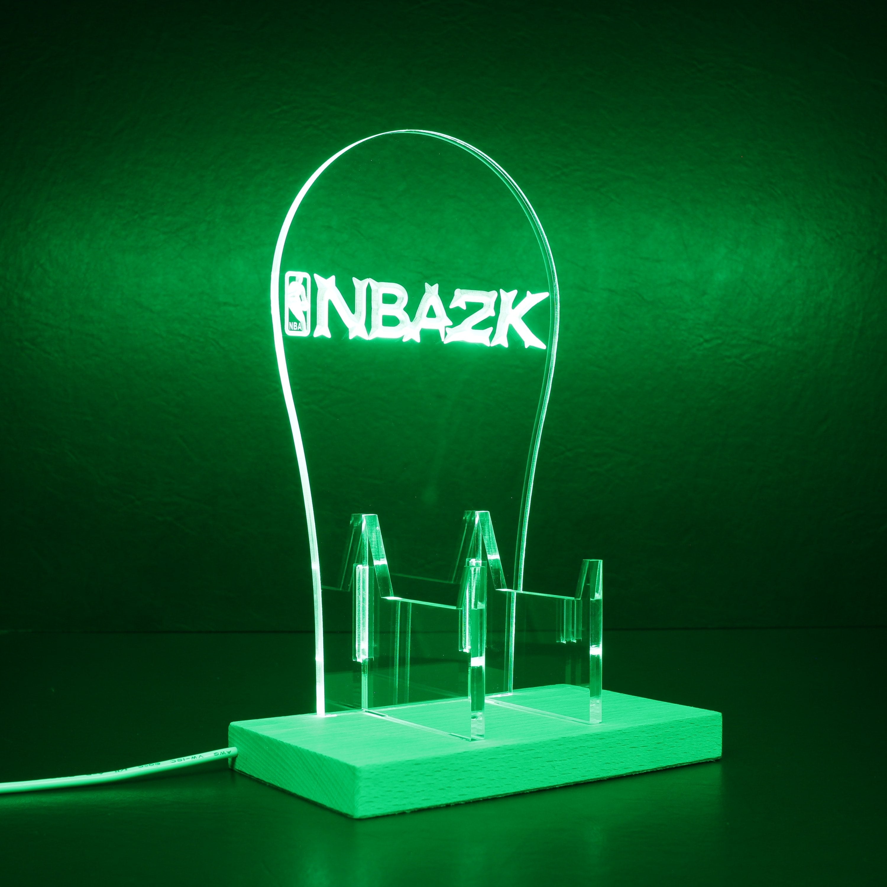 NBA2K LED Gaming Headset Controller Stand