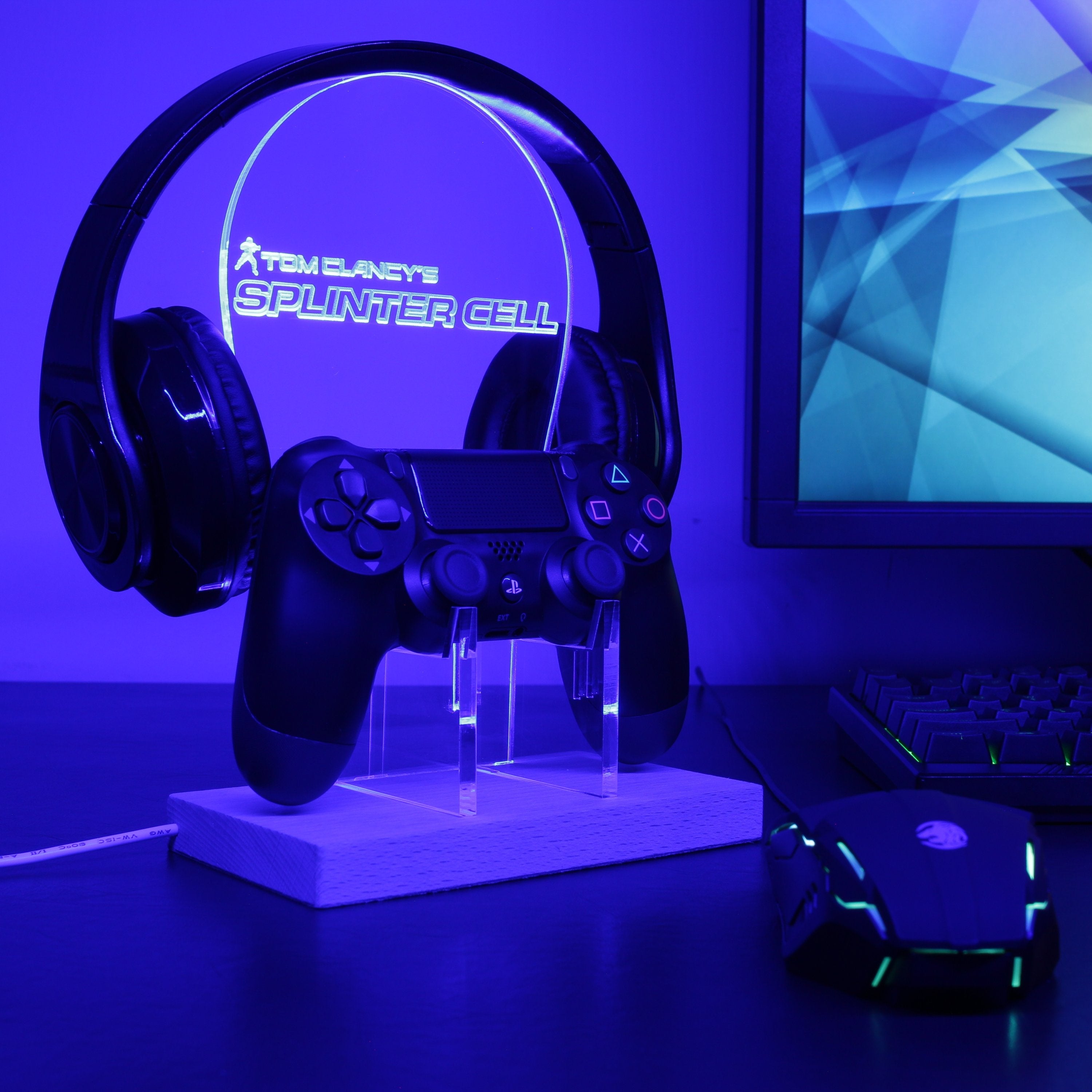Tom Clancy's LED Gaming Headset Controller Stand