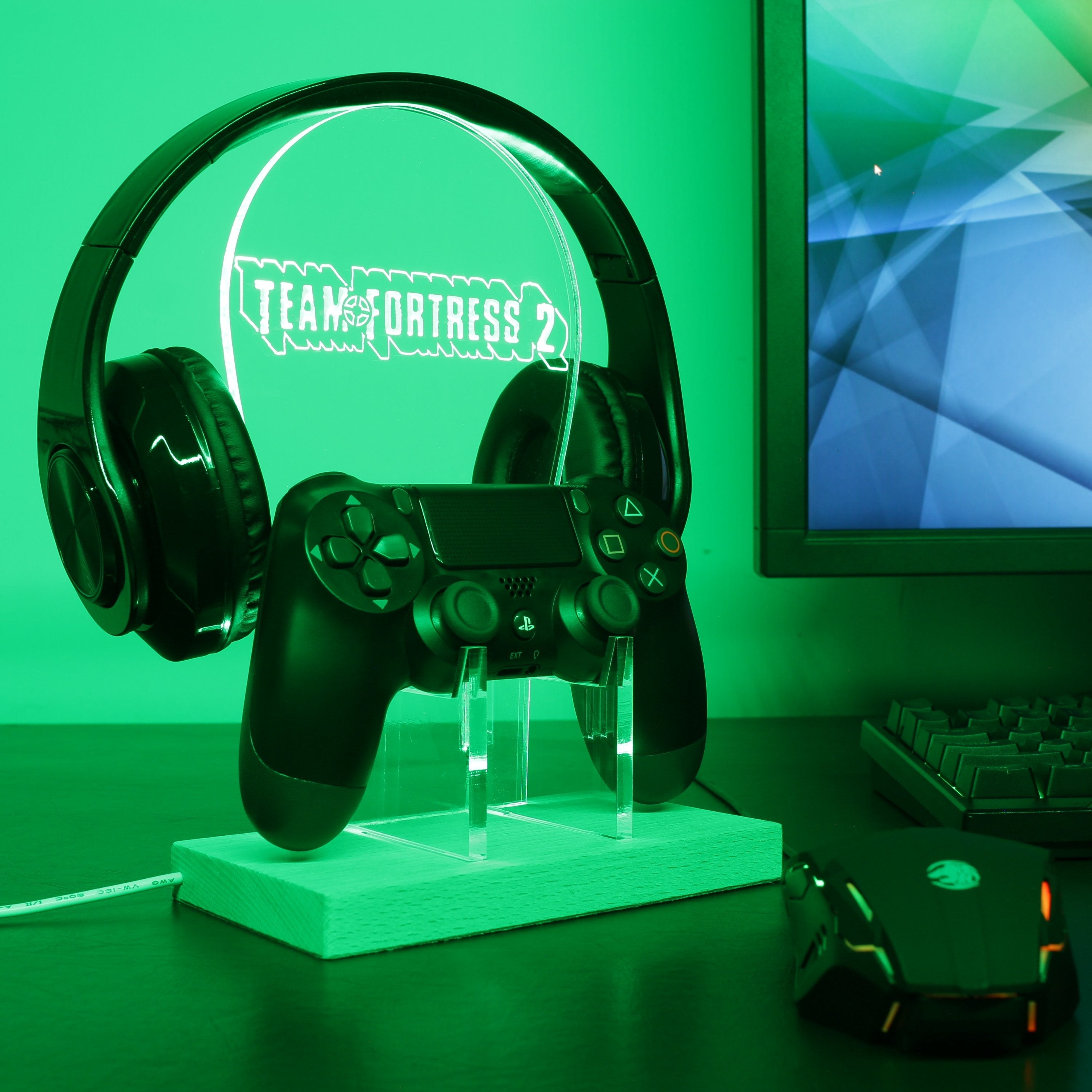 Team Fortress 2 LED Gaming Headset Controller Stand