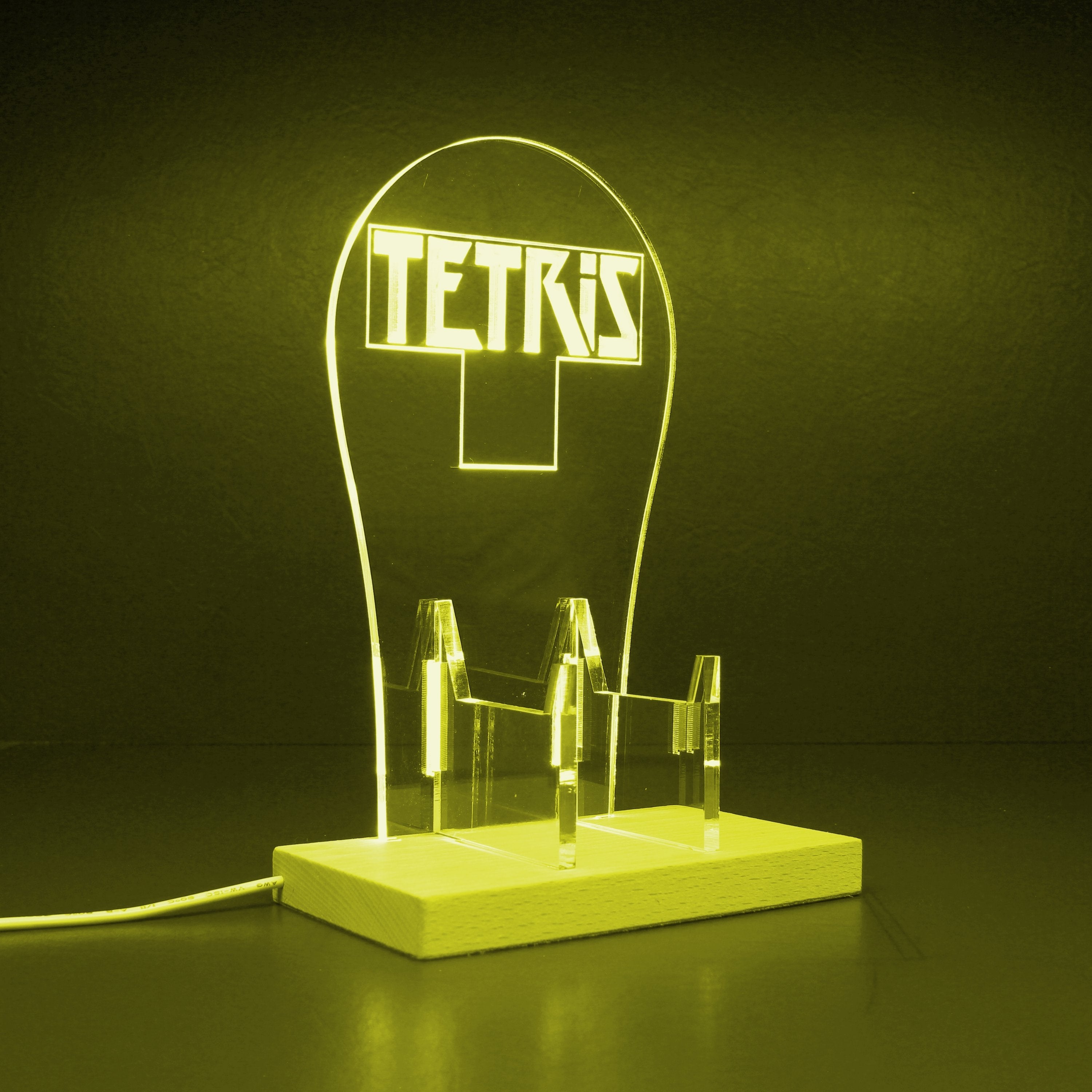 Tetris LED Gaming Headset Controller Stand