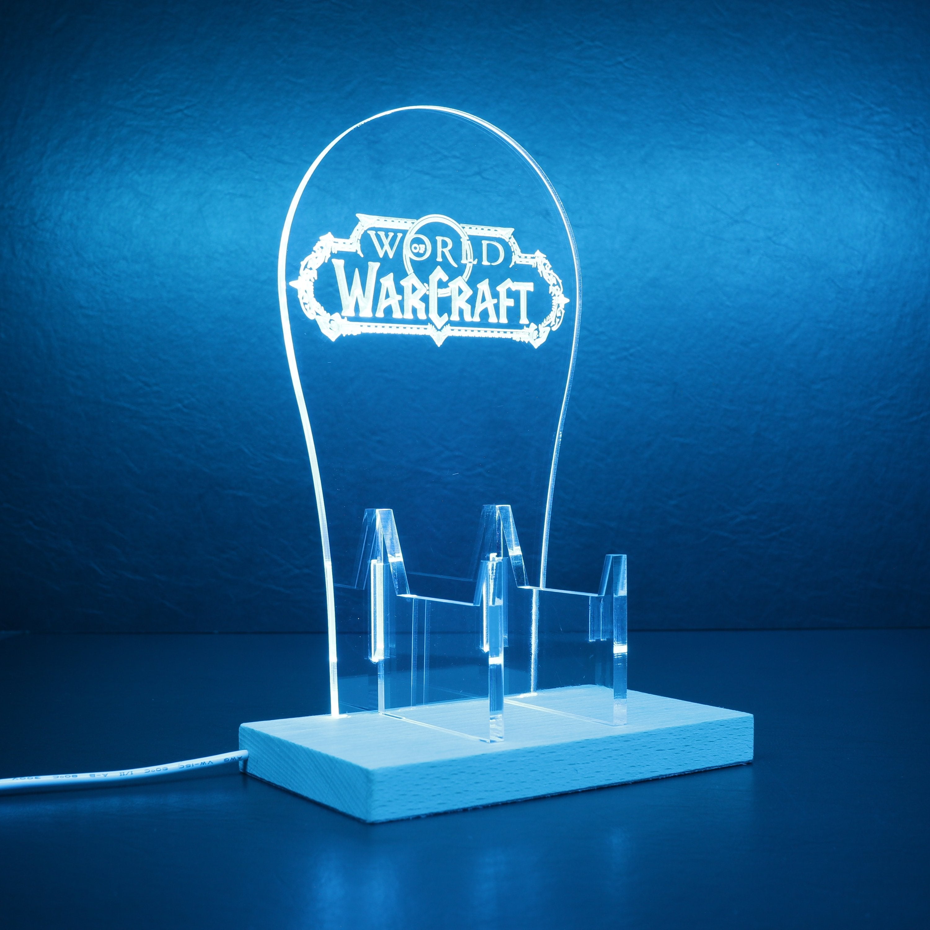 World of Warcraft LED Gaming Headset Controller Stand