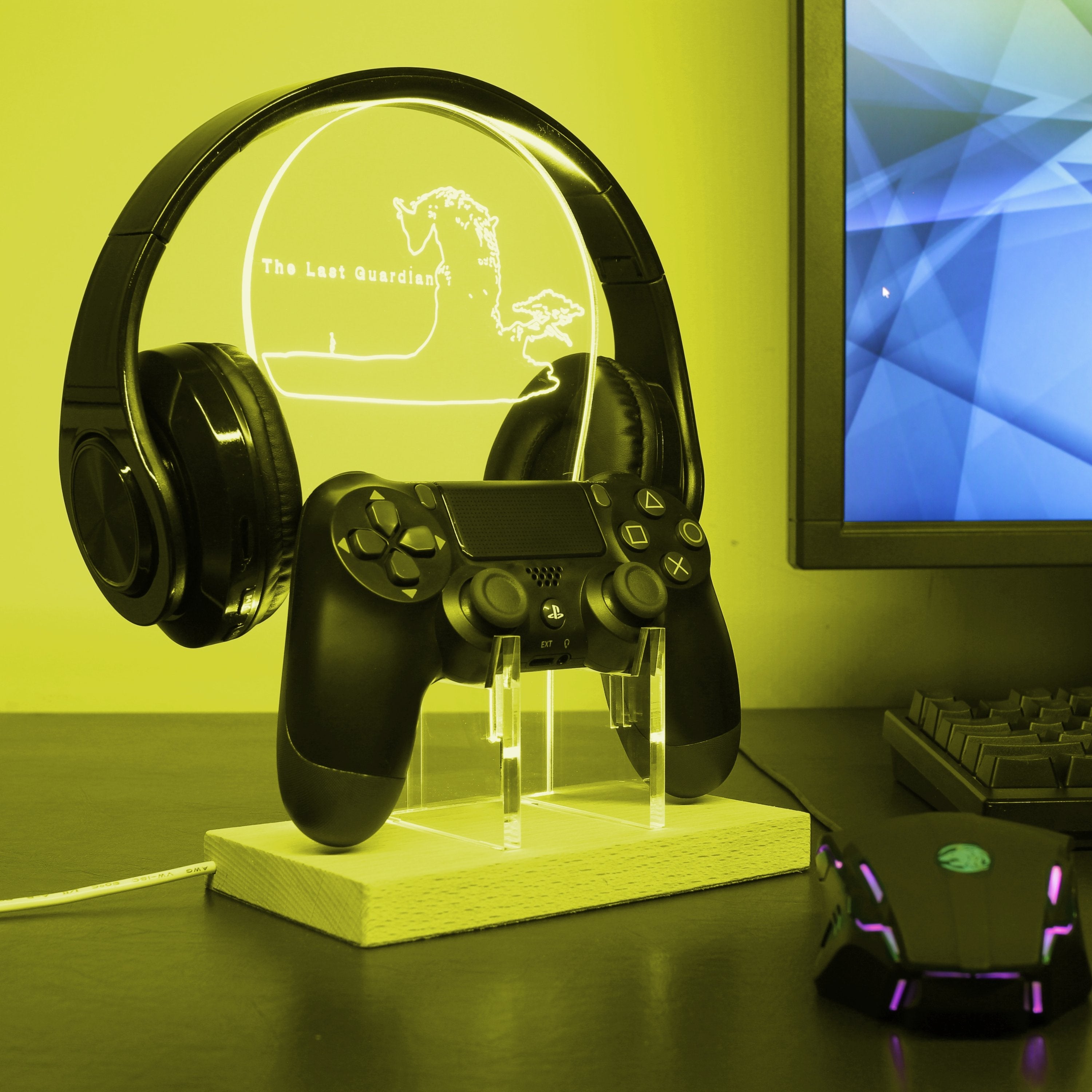 The Last Guardian LED Gaming Headset Controller Stand