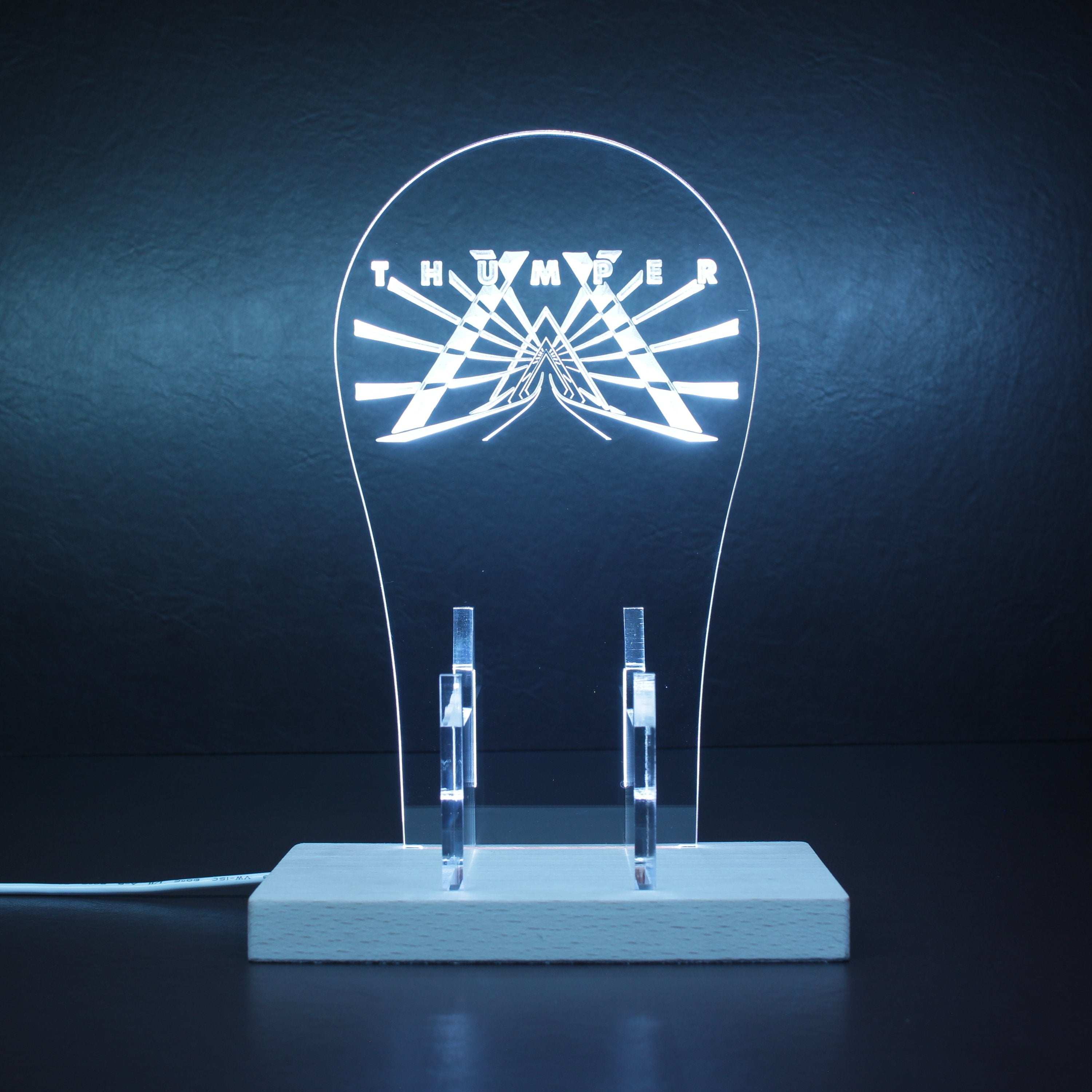 Thumper LED Gaming Headset Controller Stand | PRO LED SIGN