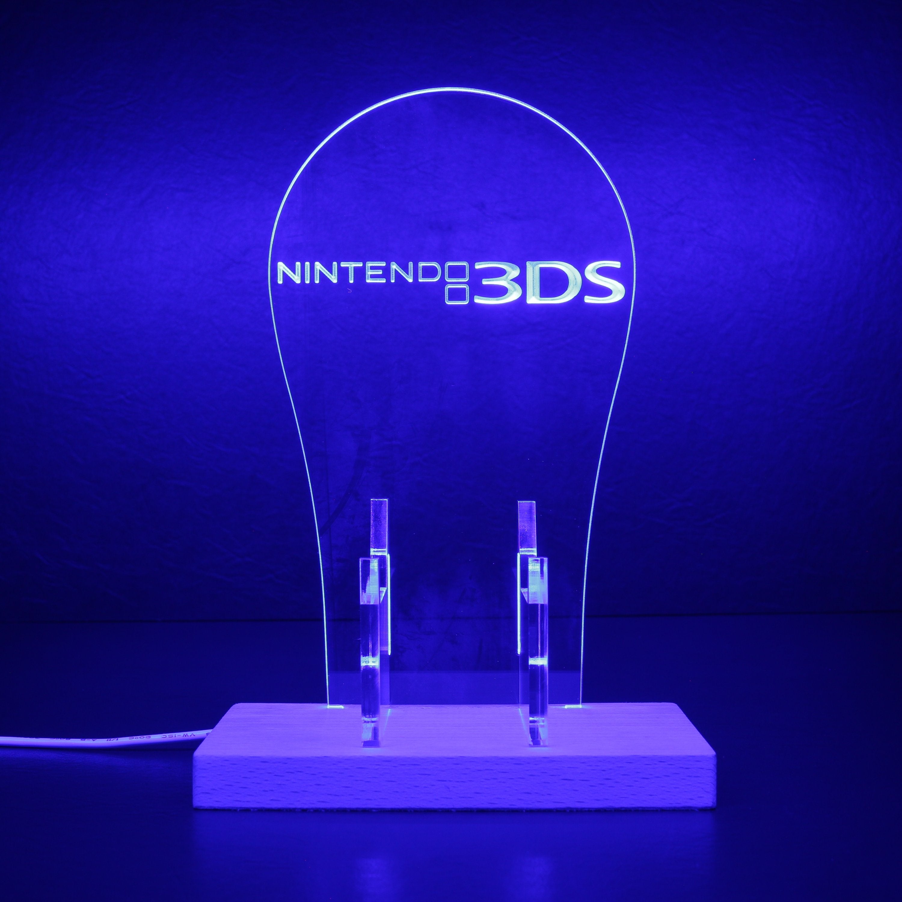 Nintendo 3DS LED Gaming Headset Controller Stand