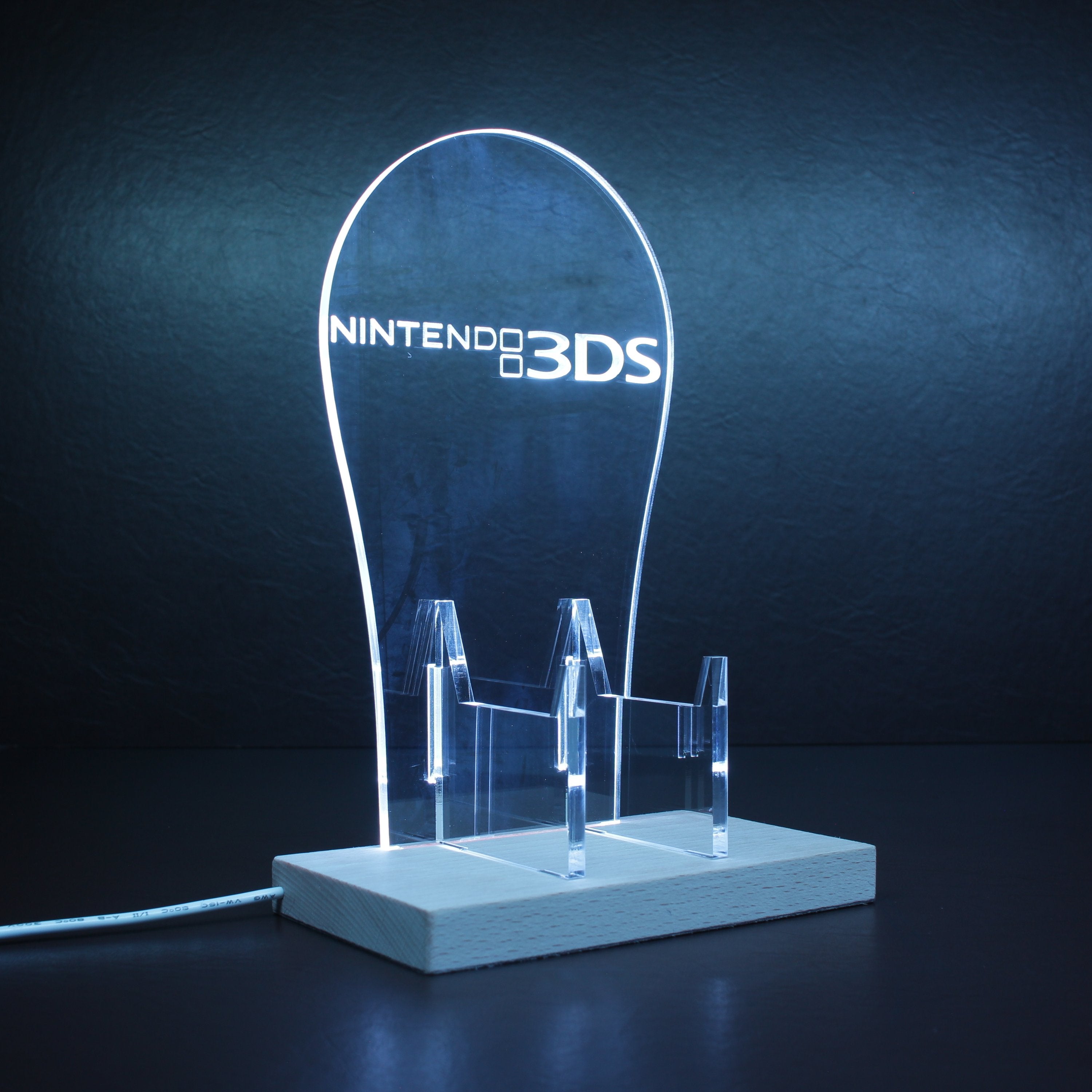 Nintendo 3DS LED Gaming Headset Controller Stand