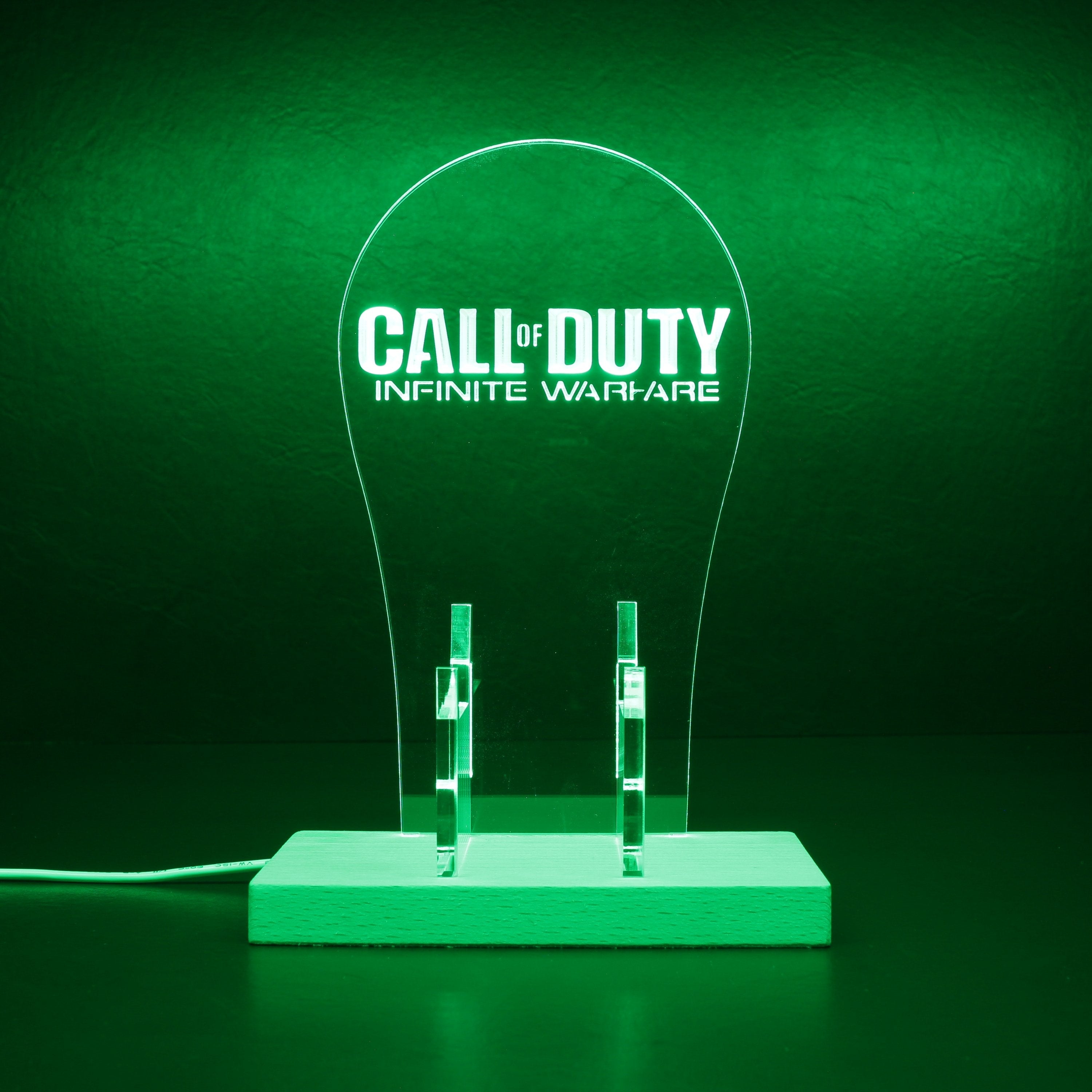 Call of Duty LED Gaming Headset Controller Stand | PRO LED SIGN