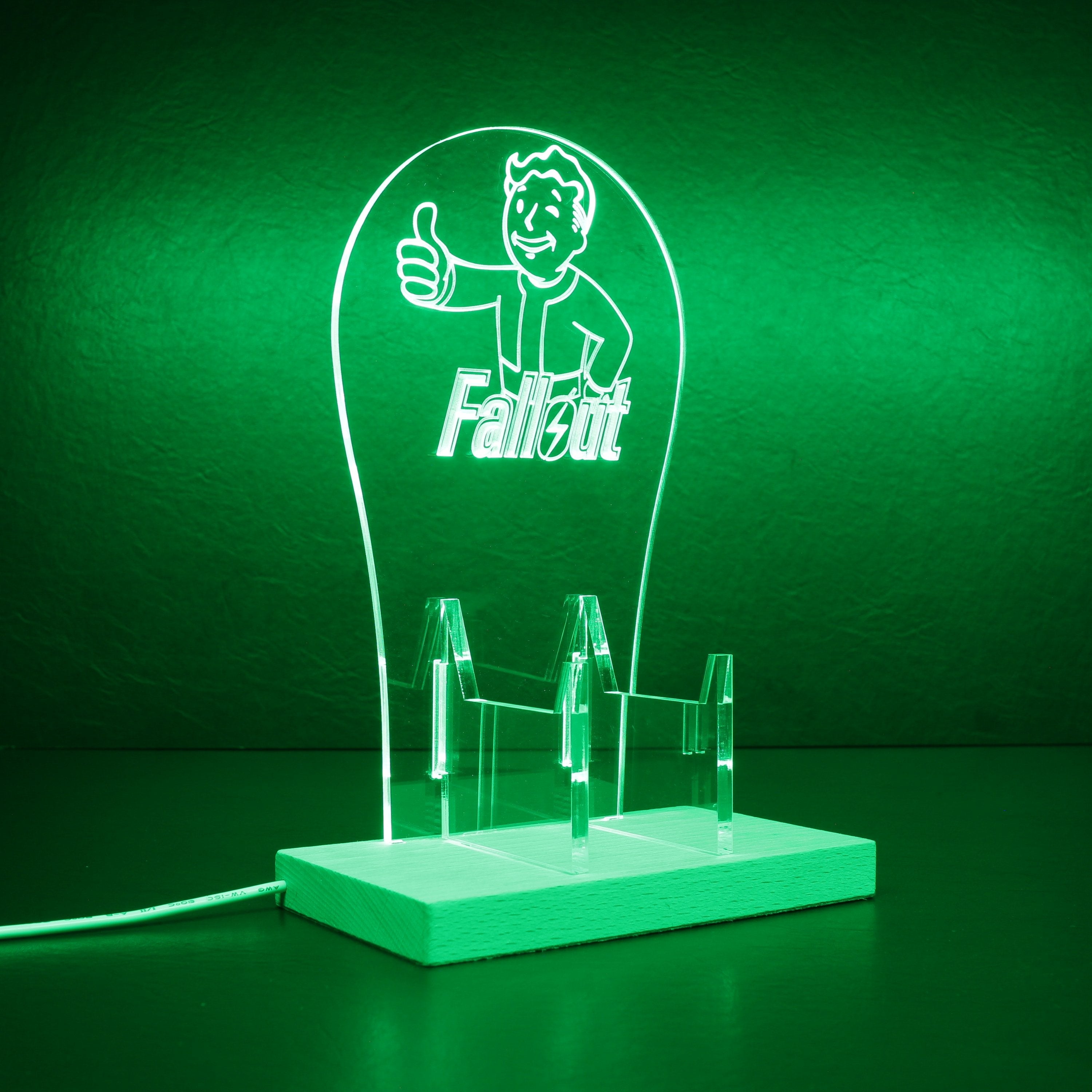 Fallout LED Gaming Headset Controller Stand