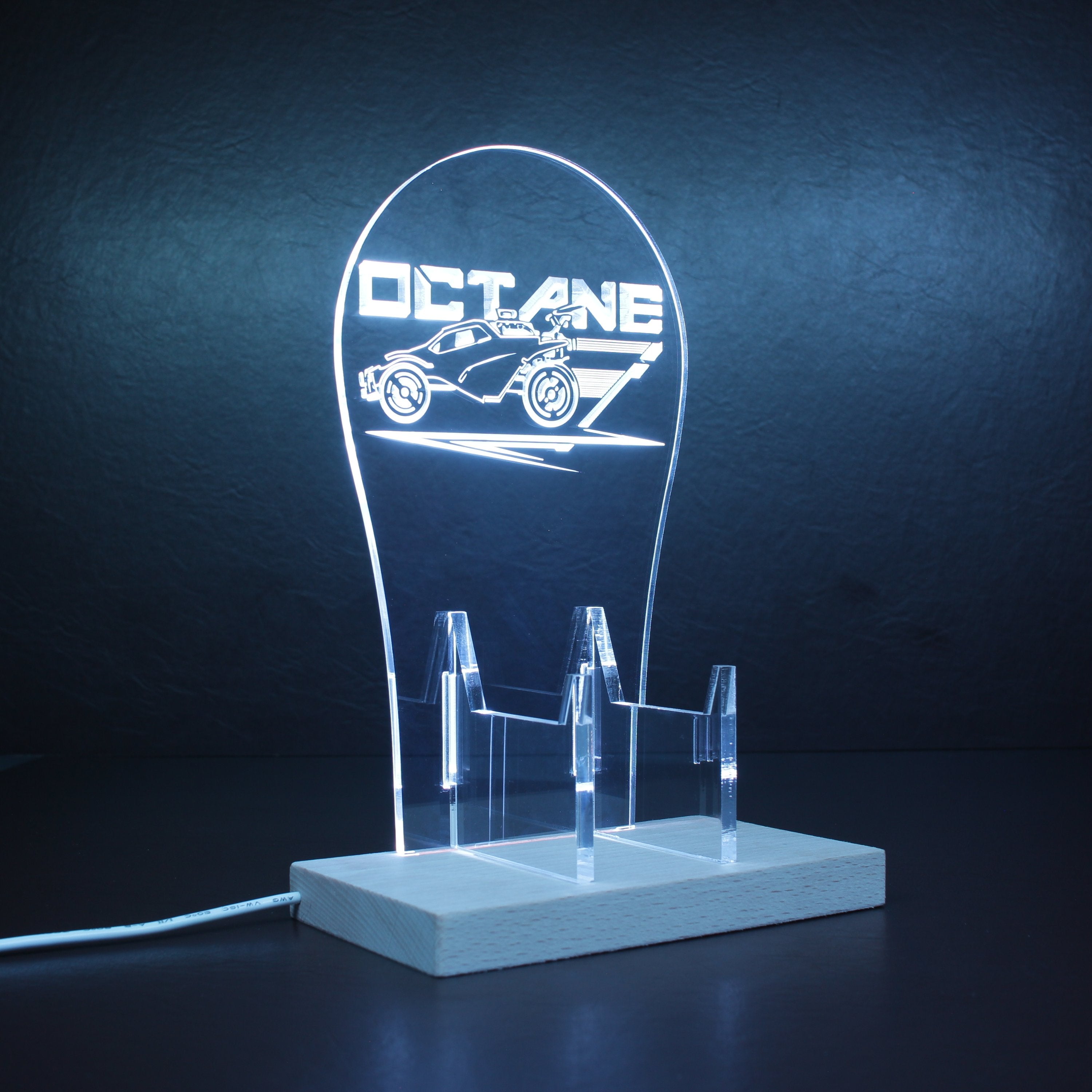 Rocket League Octane LED Gaming Headset Controller Stand