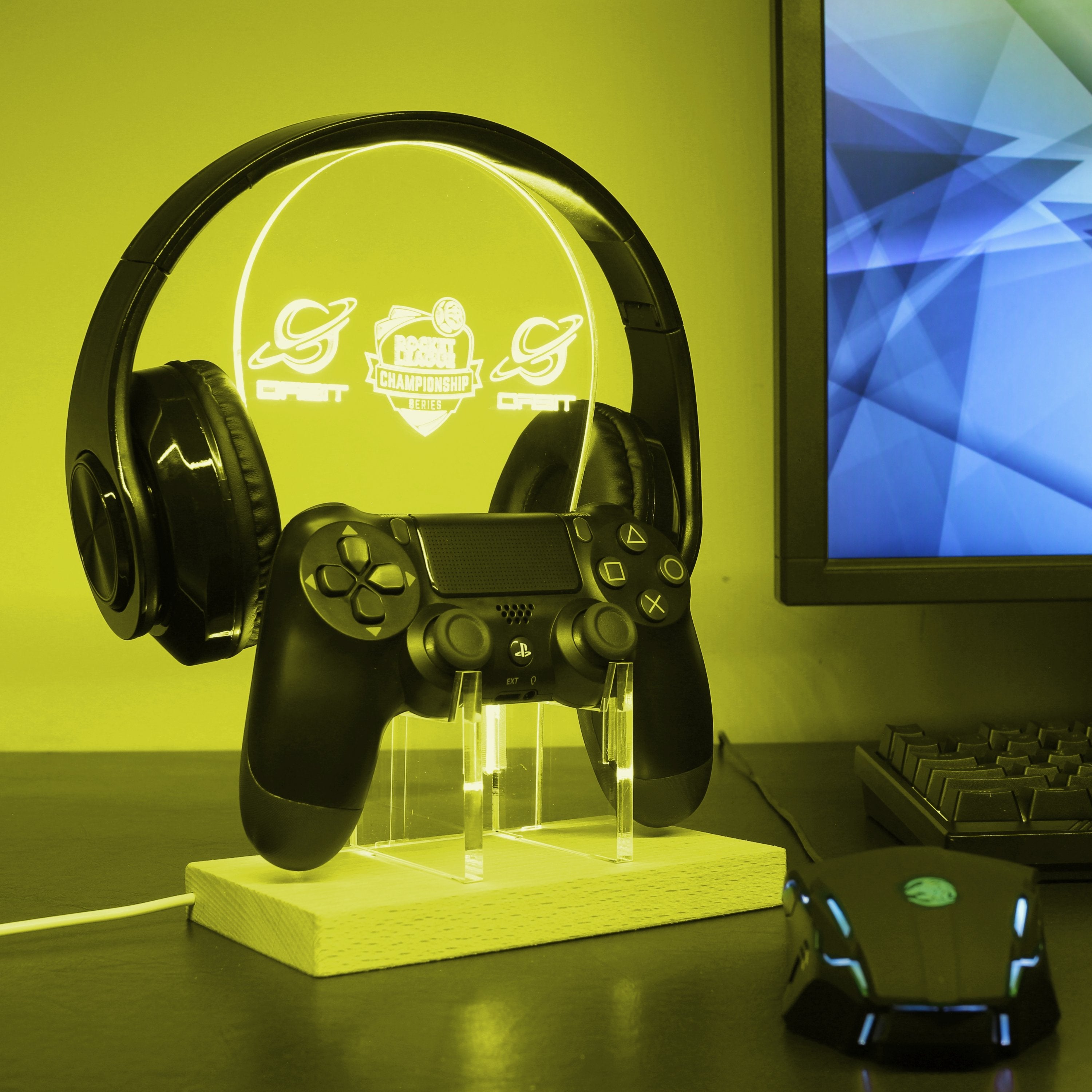 Rocket League Orbit LED Gaming Headset Controller Stand