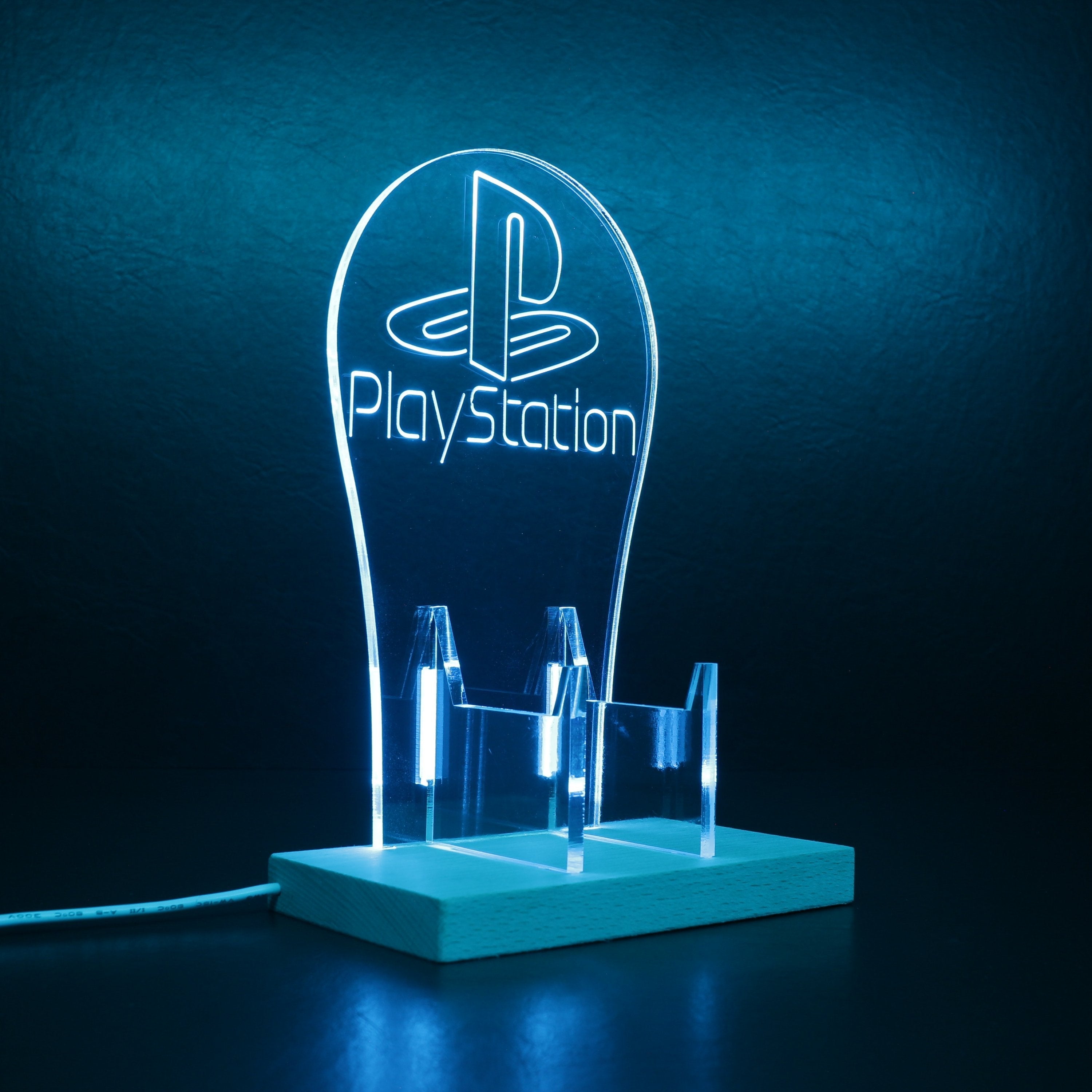Playstation LED Gaming Headset Controller Stand