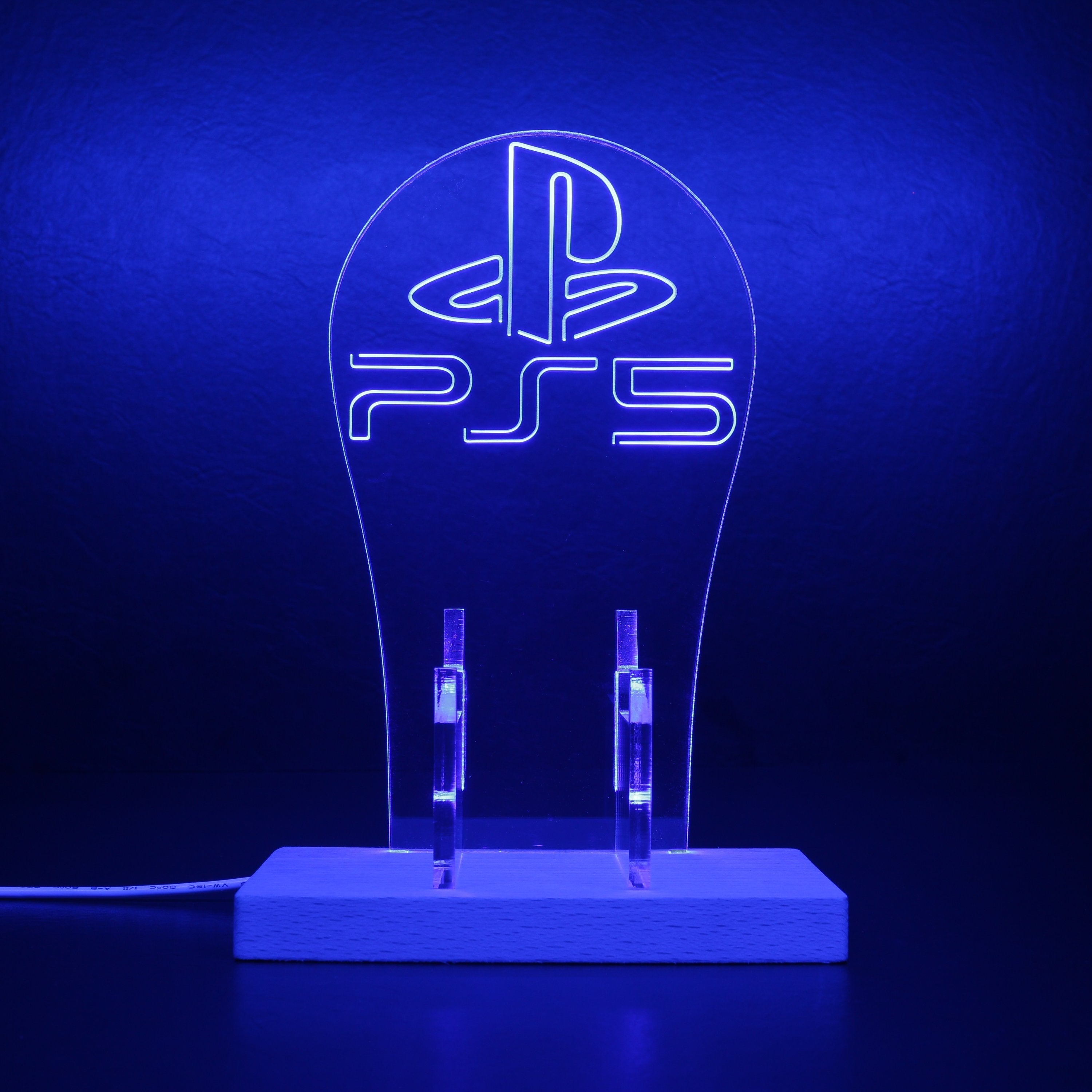 Playstation 5 LED Gaming Headset Controller Stand