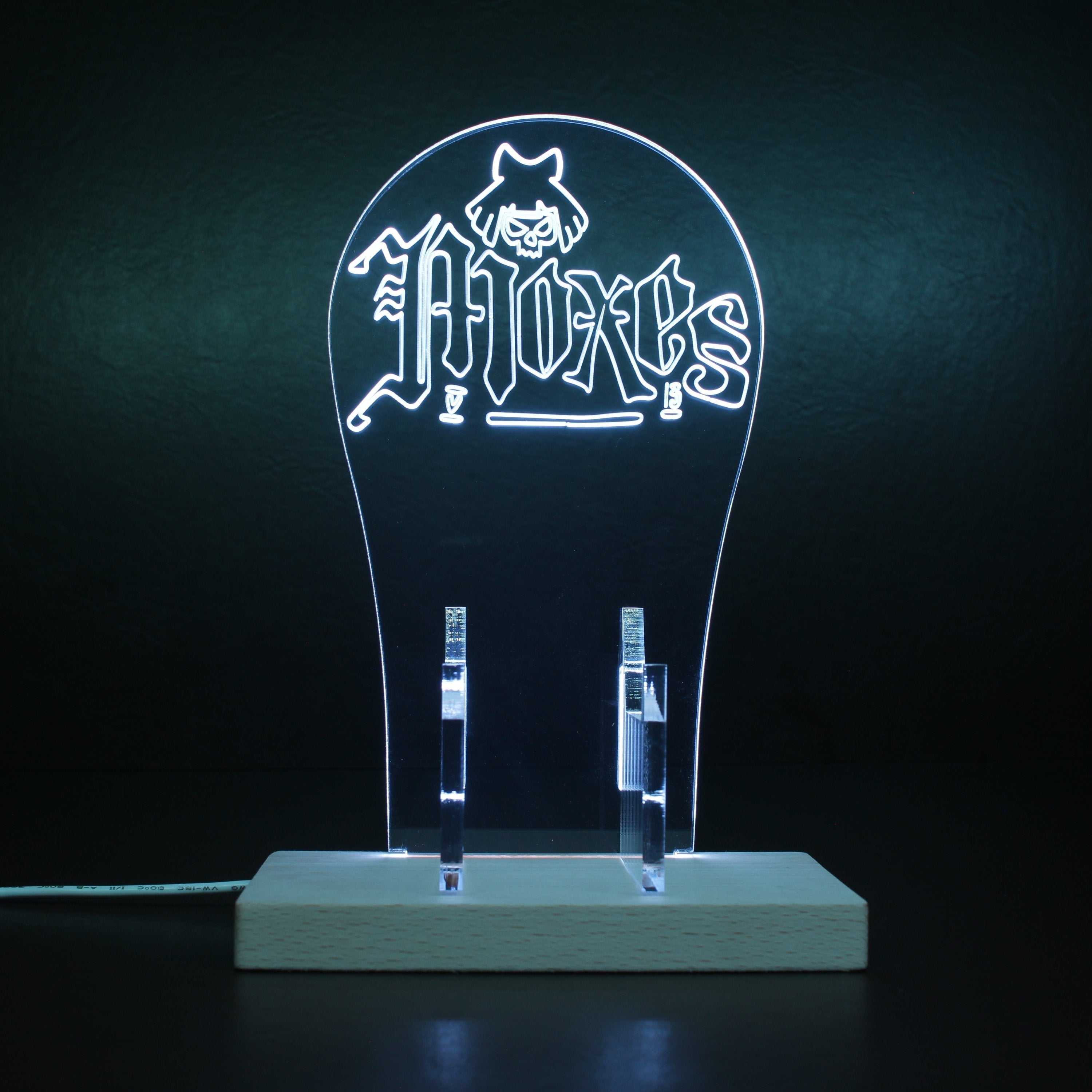 Cyberpunk 2077 Moxes LED Gaming Headset Controller Stand | PRO LED SIGN