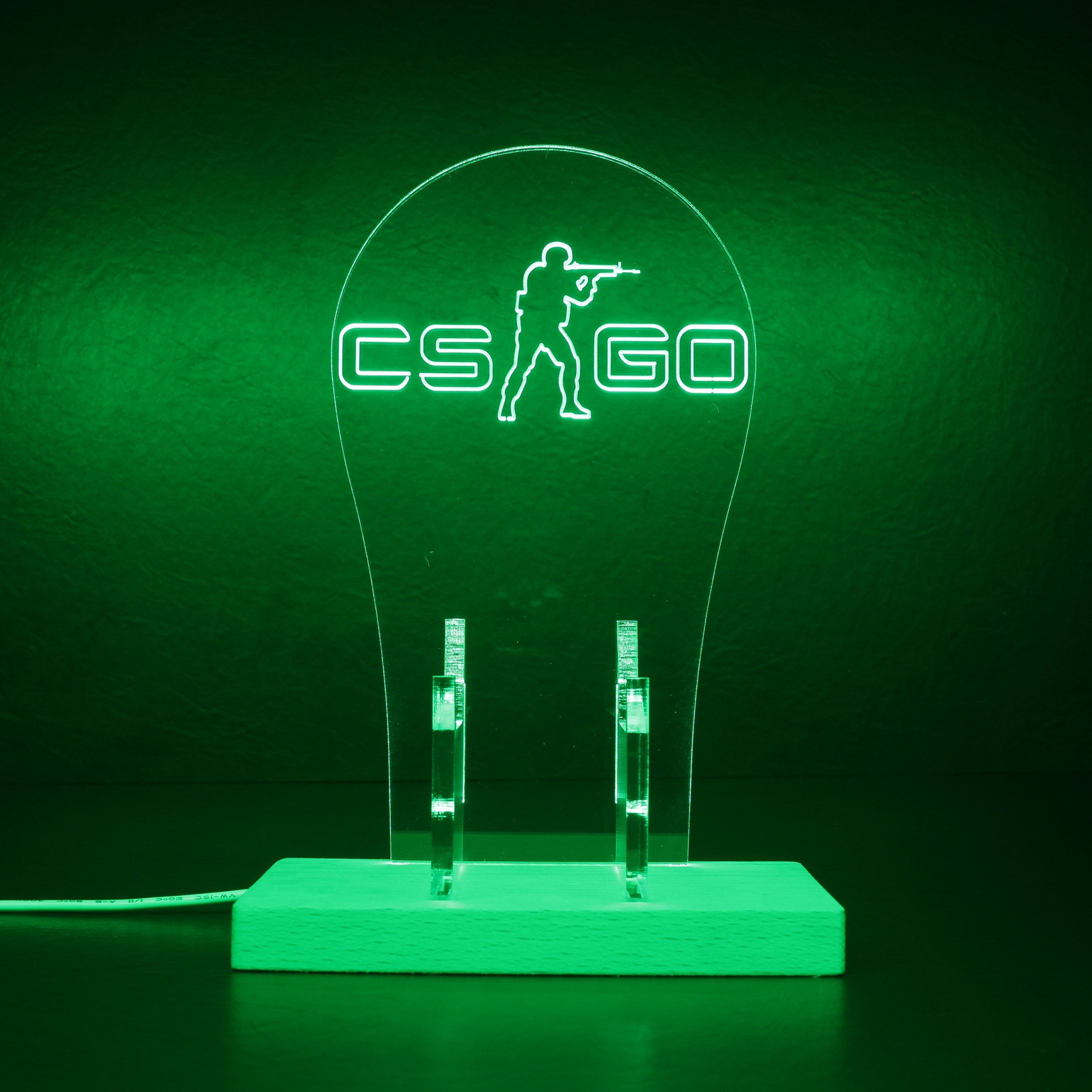 Cs:Go Counter Strike LED Gaming Headset Controller Stand