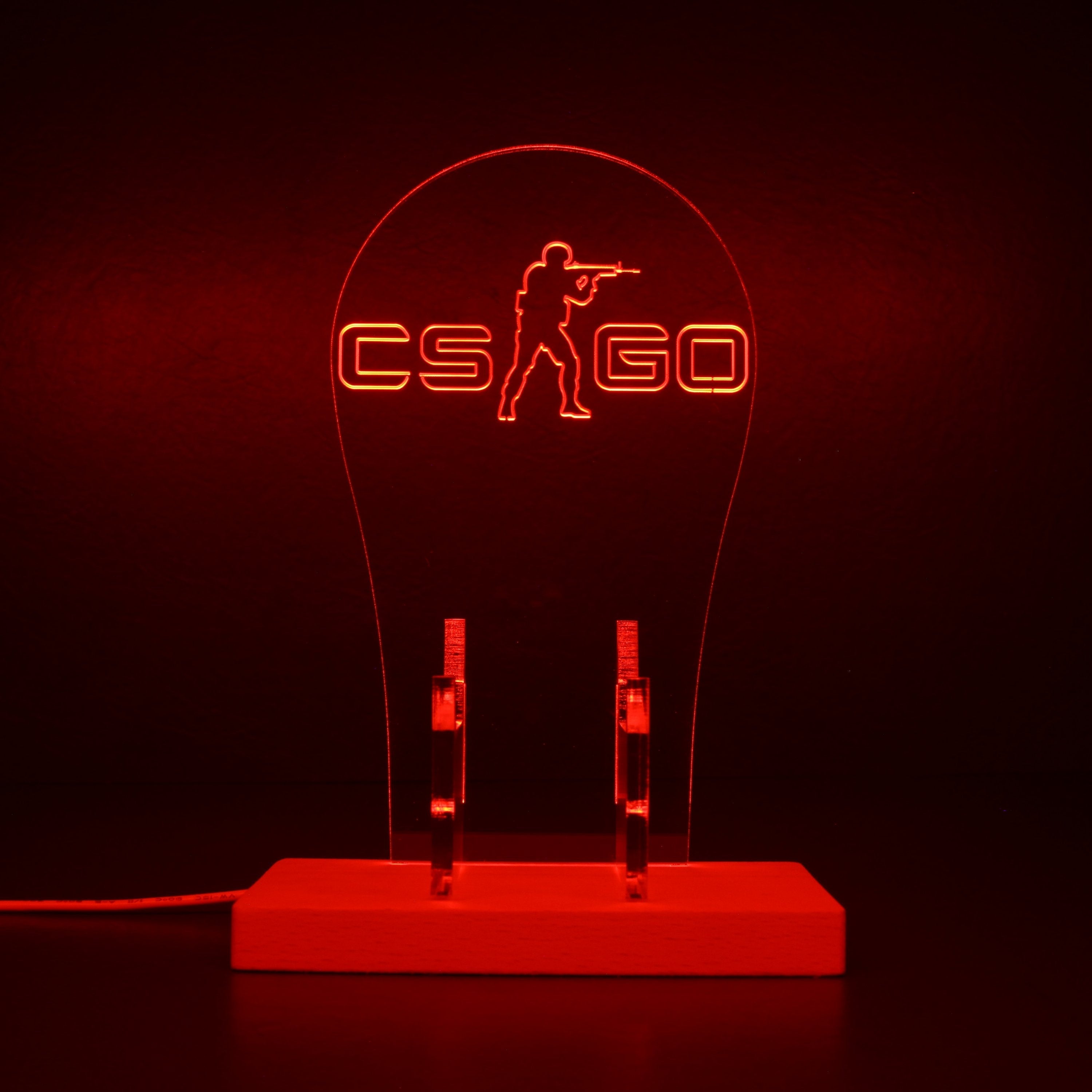 Cs:Go Counter Strike LED Gaming Headset Controller Stand