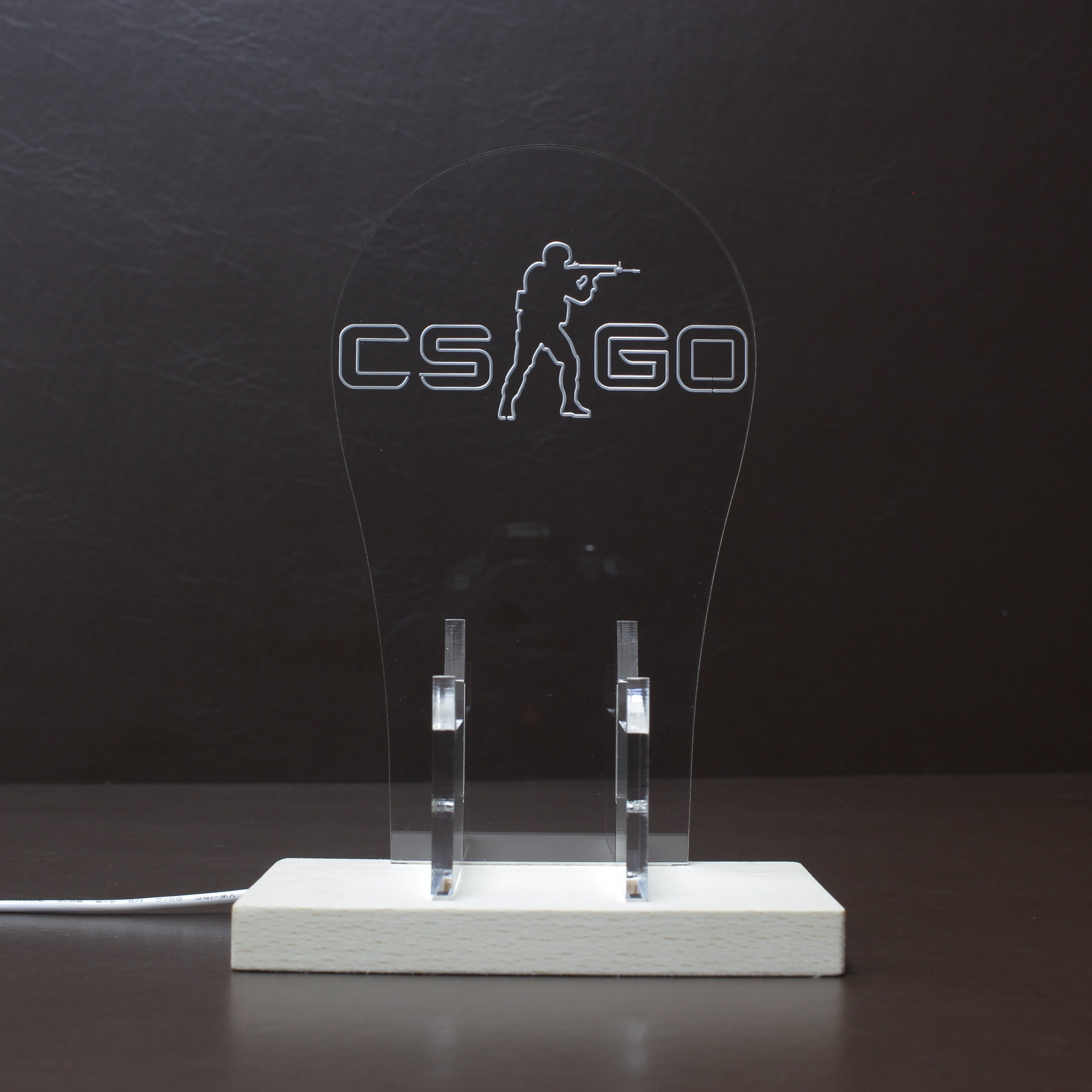 Cs:Go Counter Strike LED Gaming Headset Controller Stand