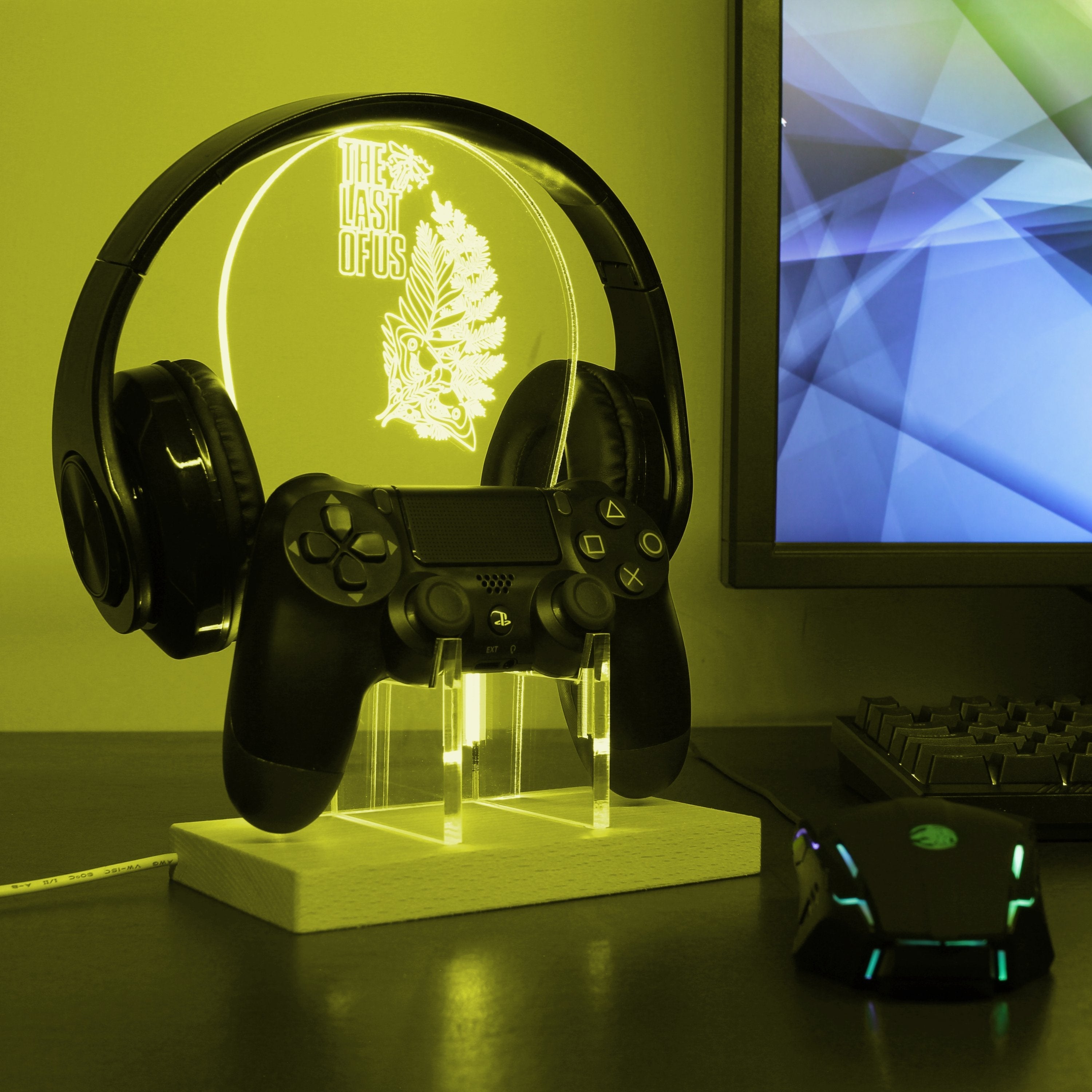 The Last of Us LED Gaming Headset Controller Stand