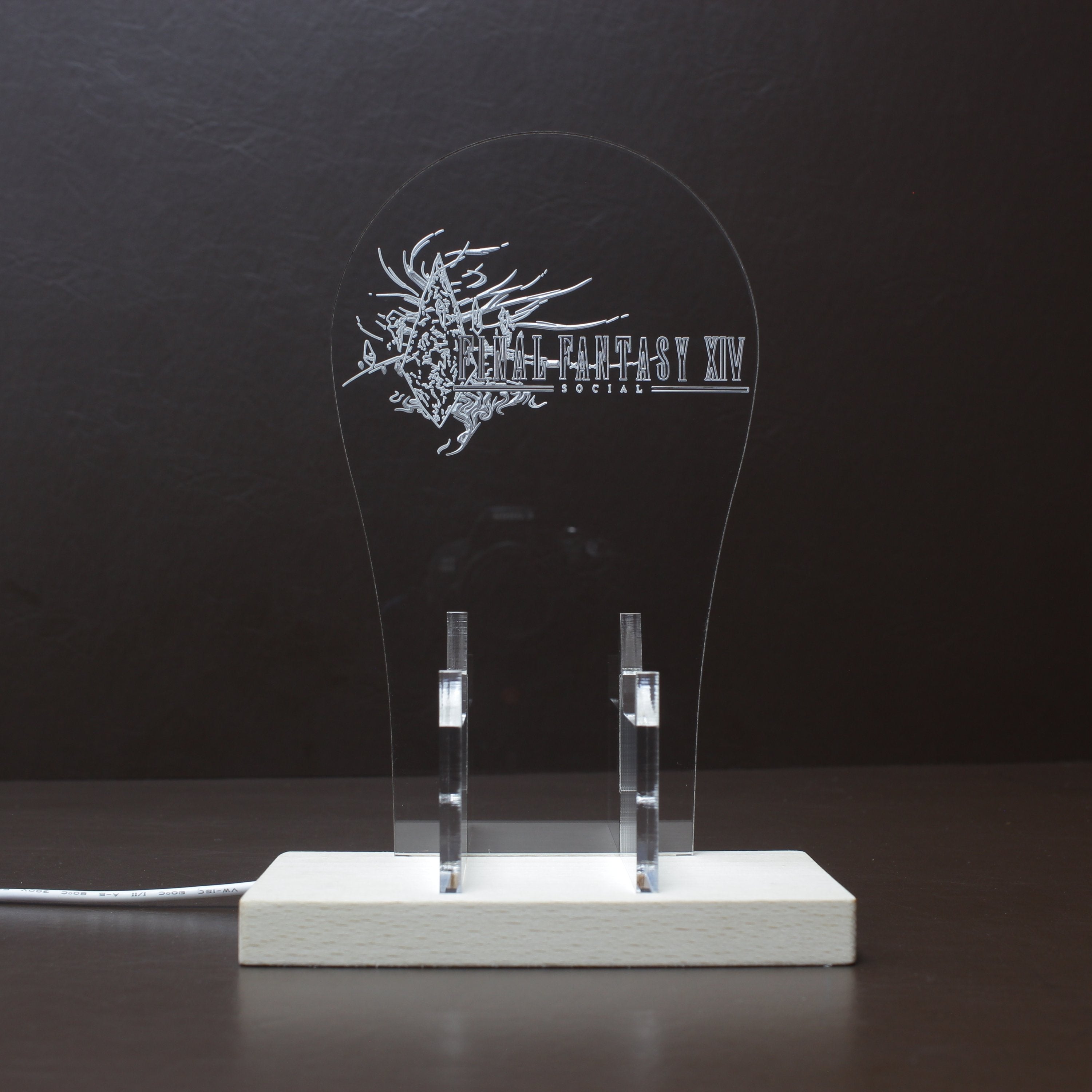 Final Fantasy XIV LED Gaming Headset Controller Stand